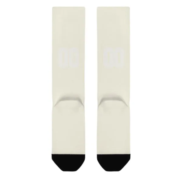 Custom Cream White Knee-High Sock sold by Tailorly product image thumbnail 3
