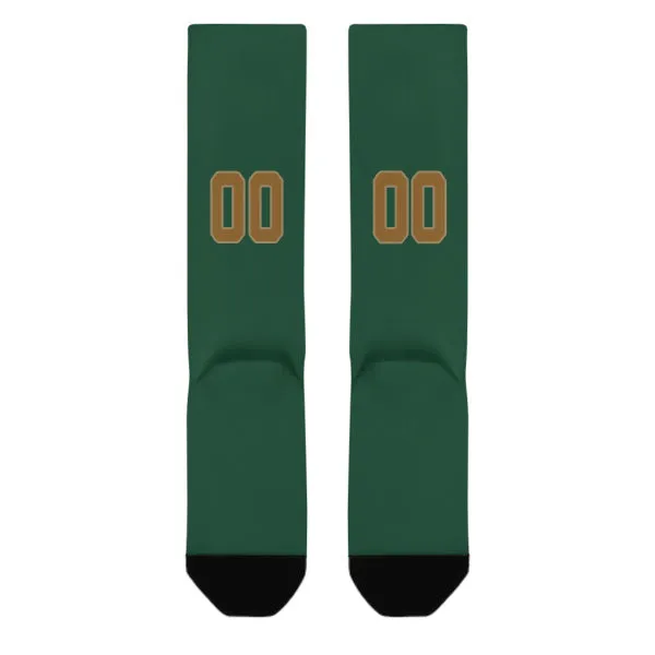 Custom Green Khaki Knee-High Sock sold by Tailorly product image thumbnail 3