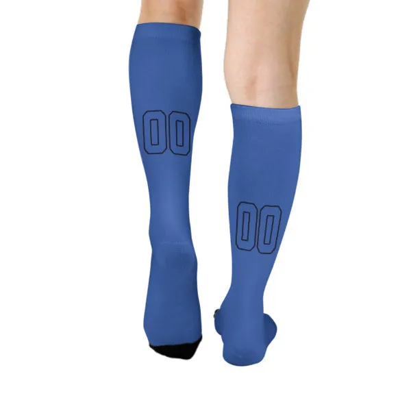 Custom Sky Blue Sky Blue Knee-High Sock sold by Tailorly product image thumbnail 4