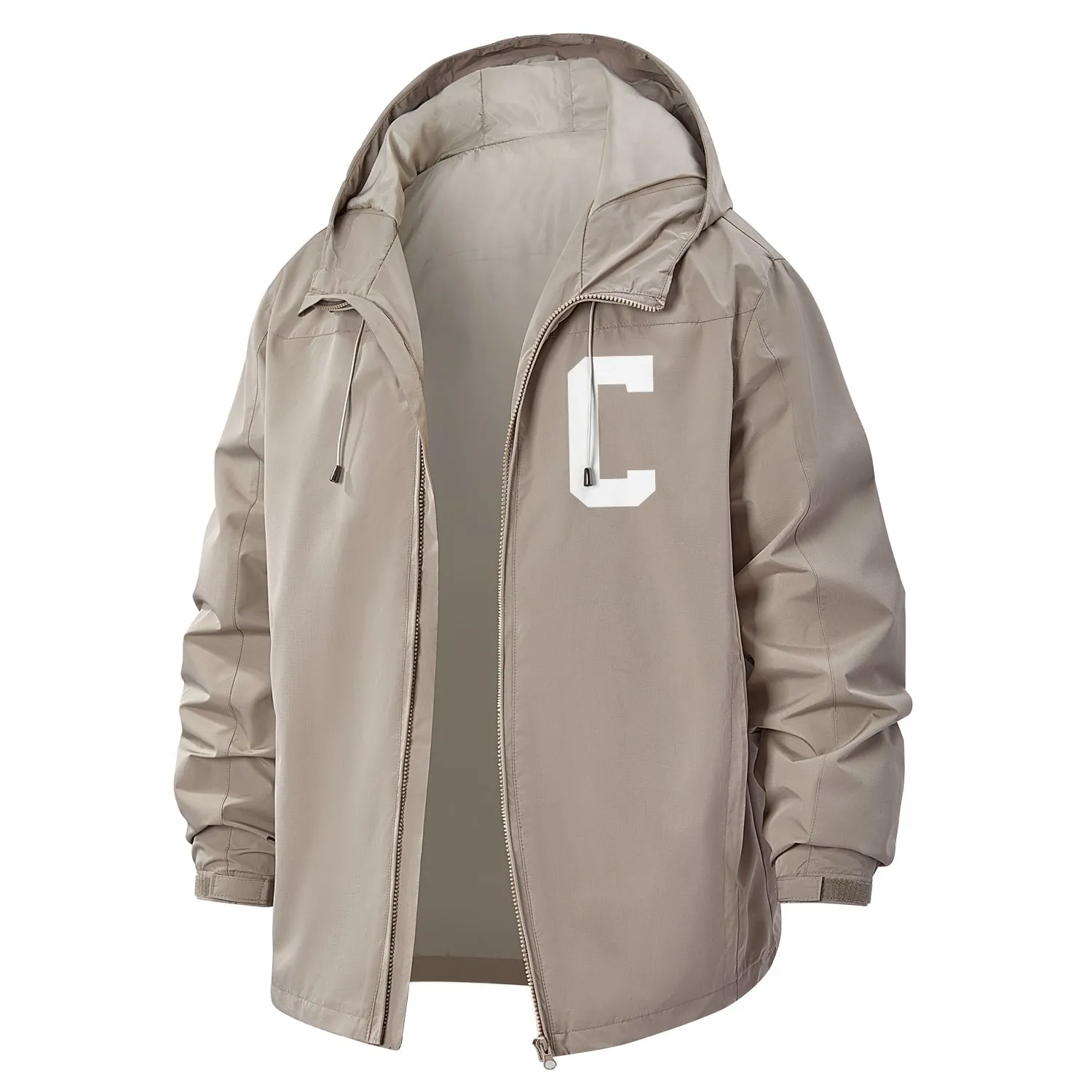 Custom Water-Resistant Windbreaker — Add Monogram Initial / Name / Number sold by Tailorly product image thumbnail 2