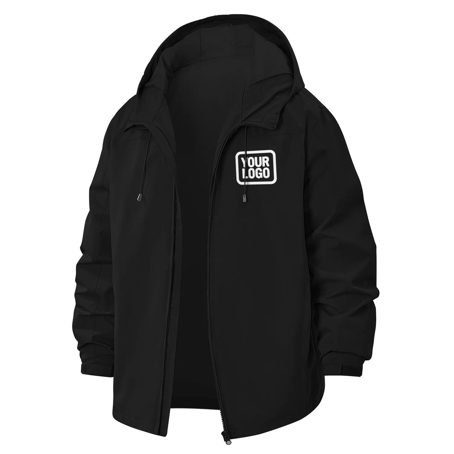 Custom Water-Resistant Windbreaker — Add Name/Logo sold by Tailorly product image thumbnail 2