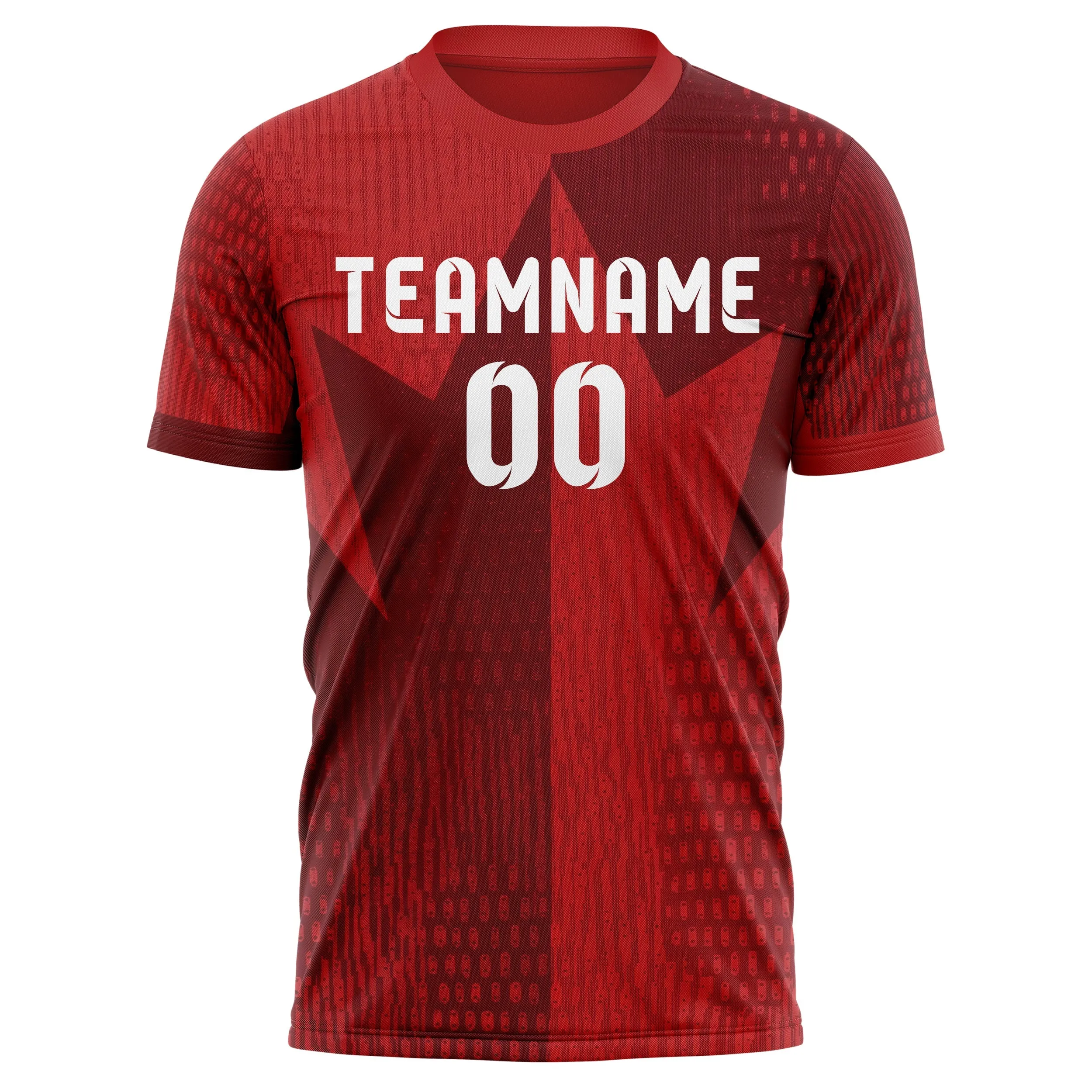 Canada Home Soccer Jersey Style – With Custom Name, Number and Logo sold by Tailorly product image thumbnail 2