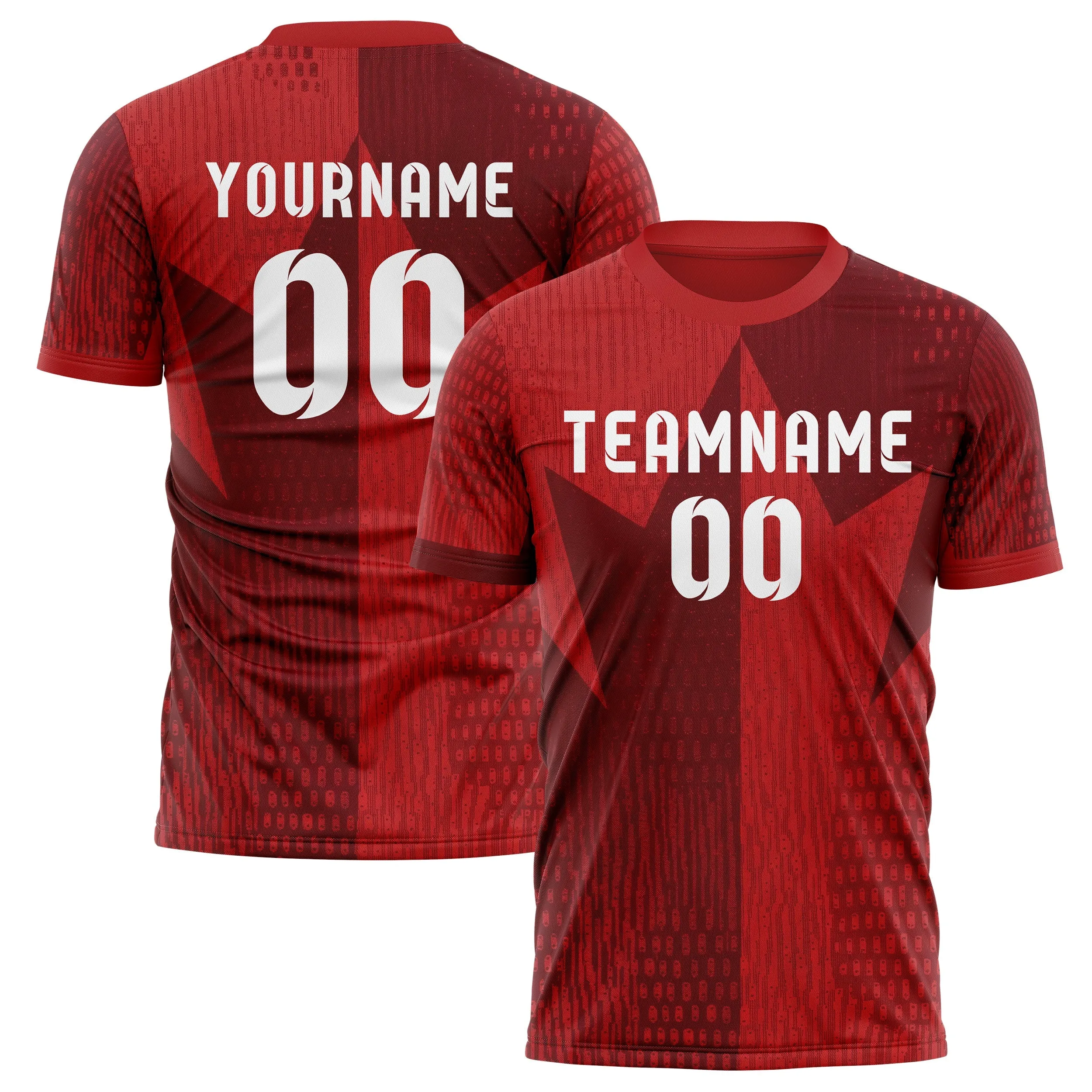 Canada Home Soccer Jersey Style – With Custom Name, Number and Logo sold by Tailorly