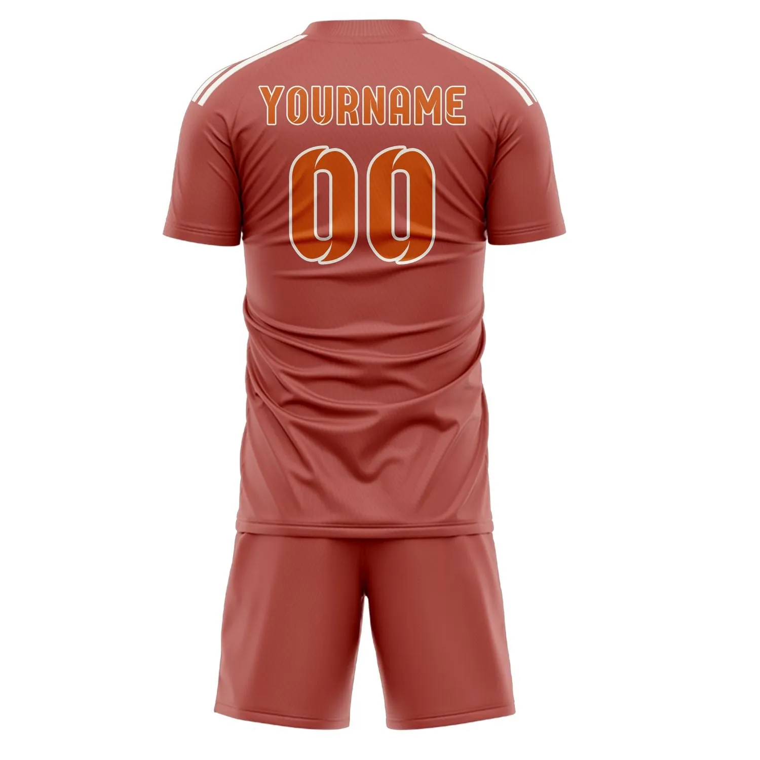 Custom Copper Rose Orange Soccer Set sold by Tailorly product image thumbnail 3