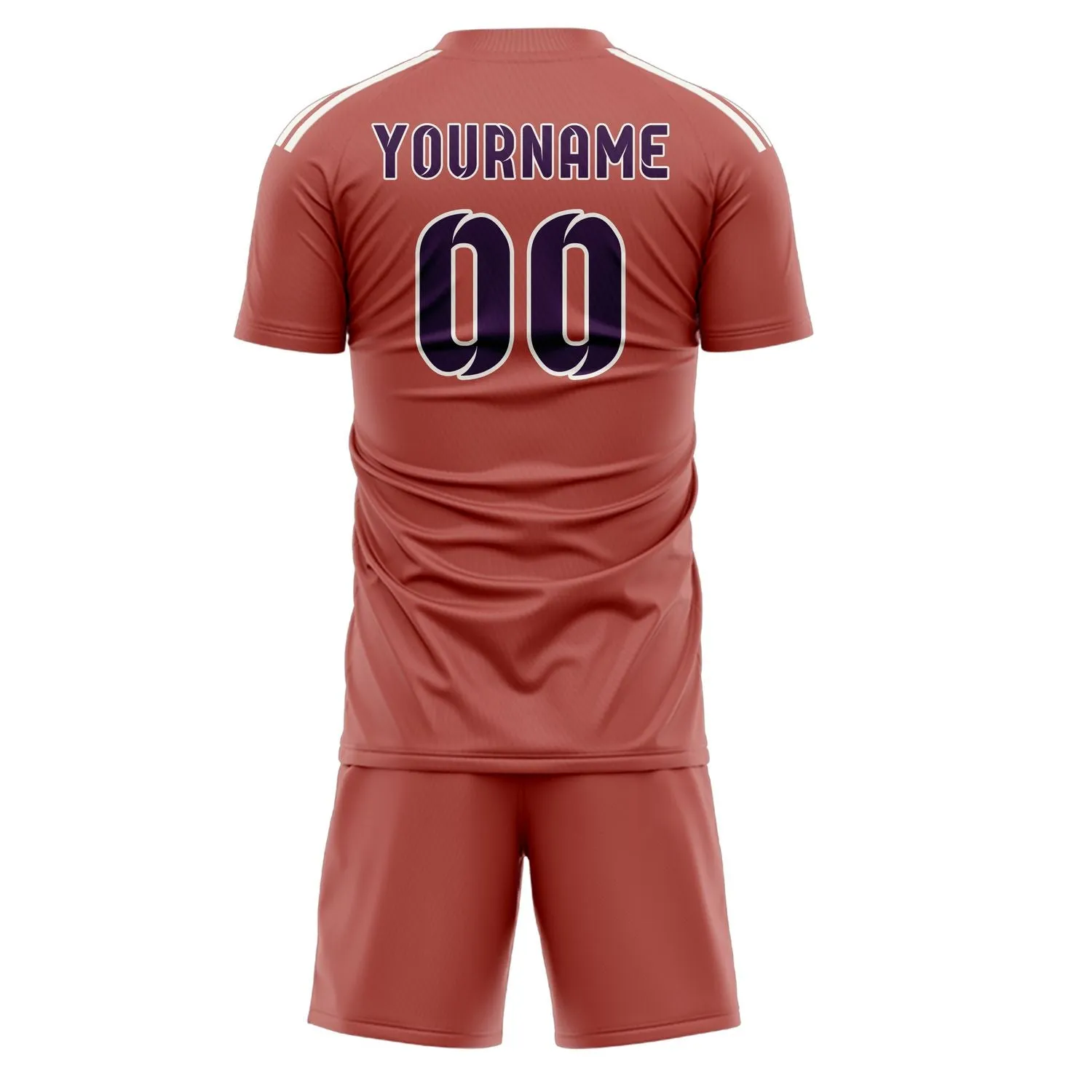 Custom Copper Rose Purple Soccer Set sold by Tailorly product image thumbnail 3