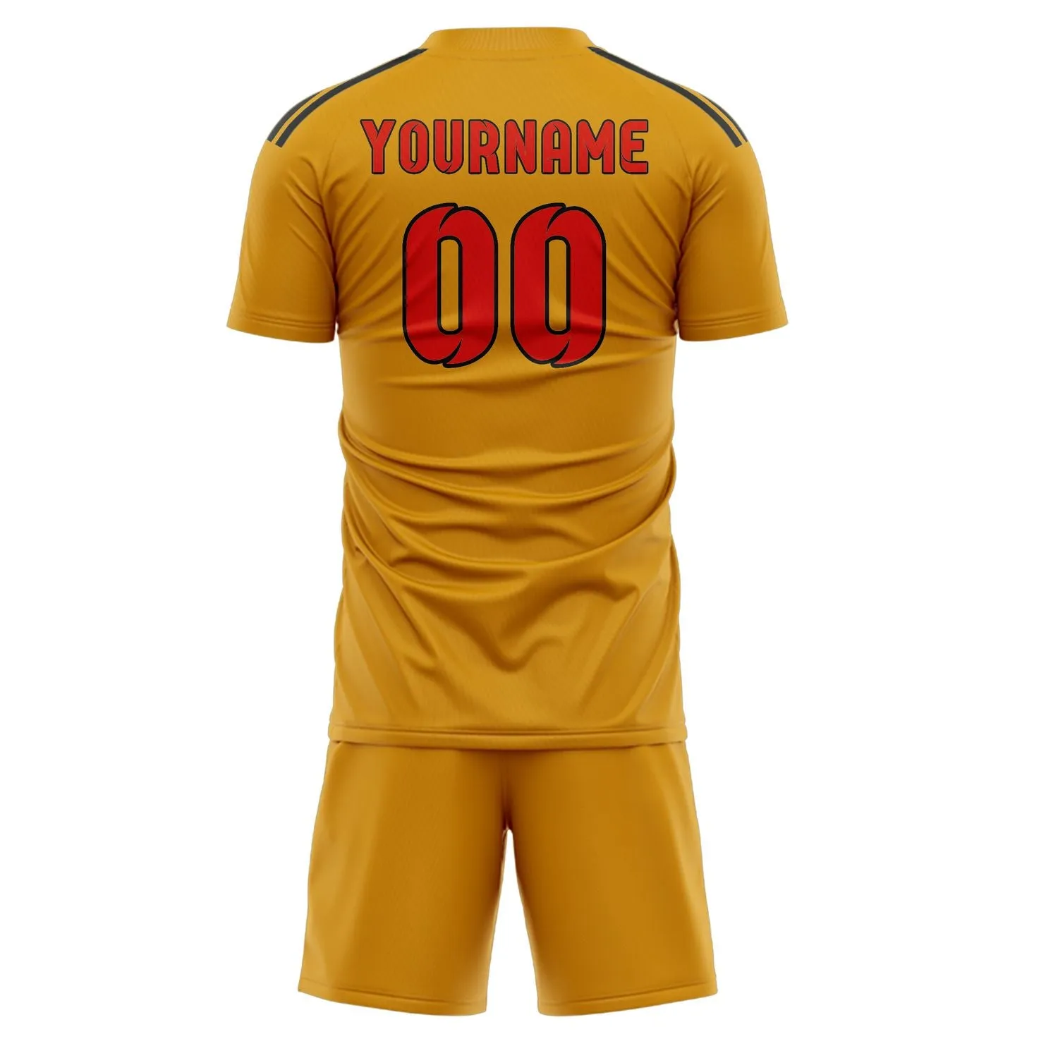 Custom Yellow Orange Red Soccer Set sold by Tailorly product image thumbnail 3