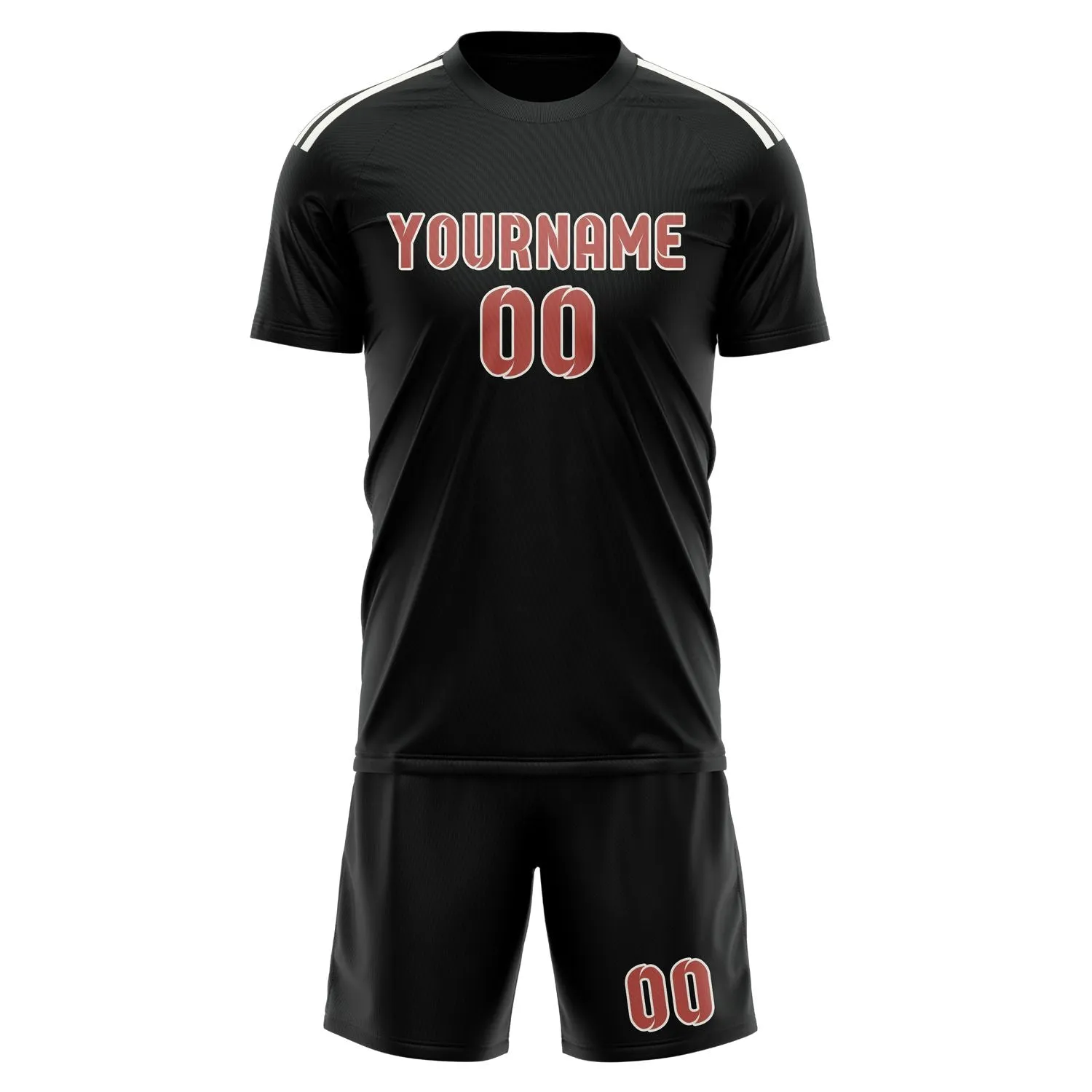 Custom Black Copper Rose Soccer Set sold by Tailorly product image thumbnail 2