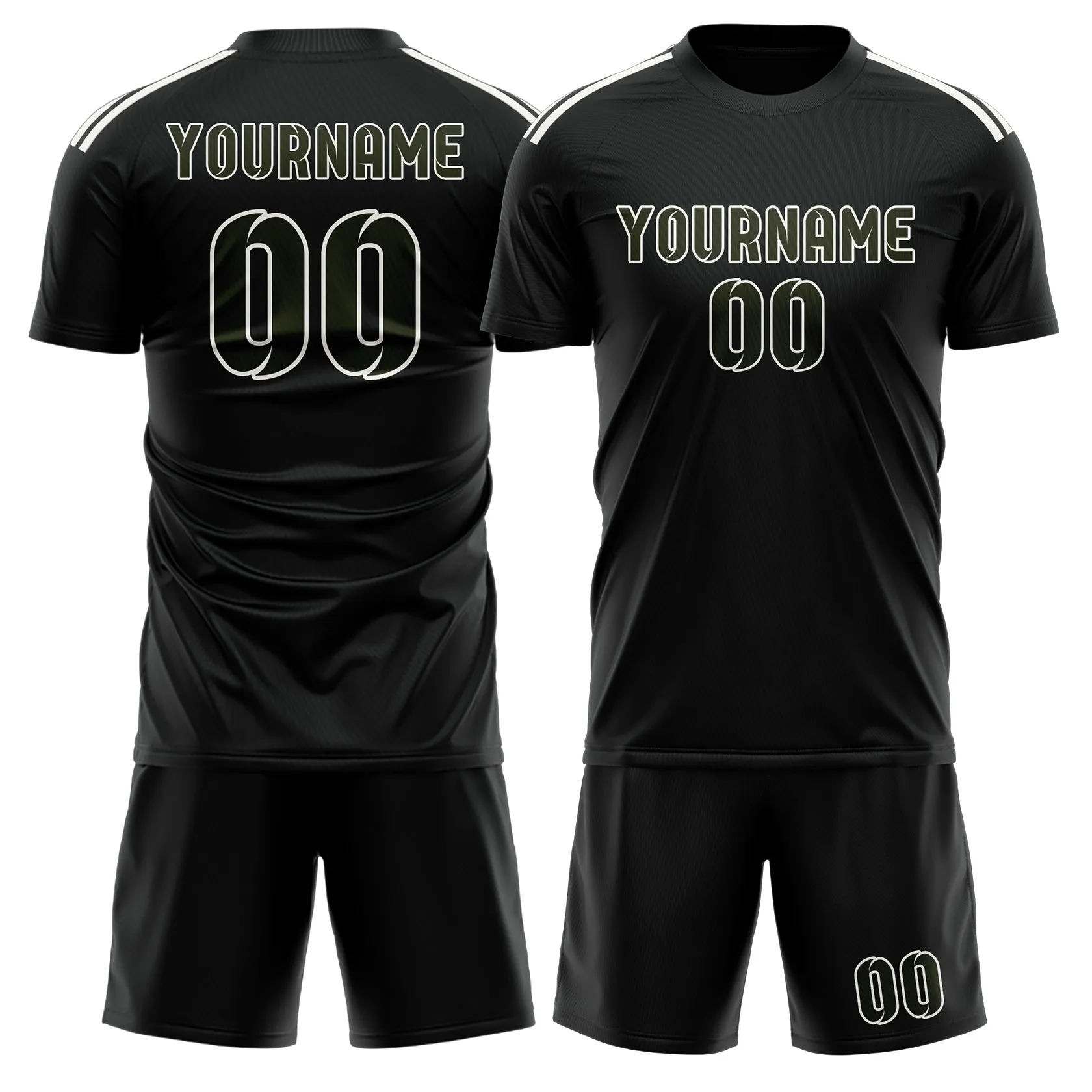 Custom Black Olive Soccer Set sold by Tailorly