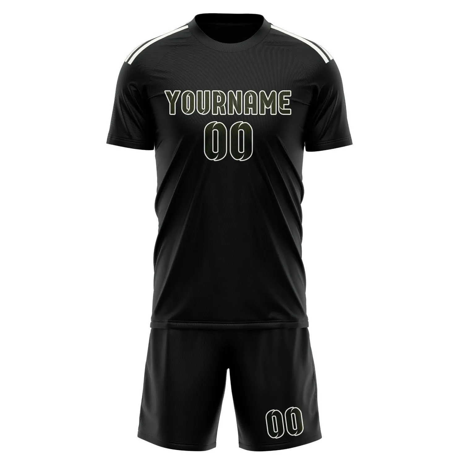Custom Black Olive Soccer Set sold by Tailorly product image thumbnail 2