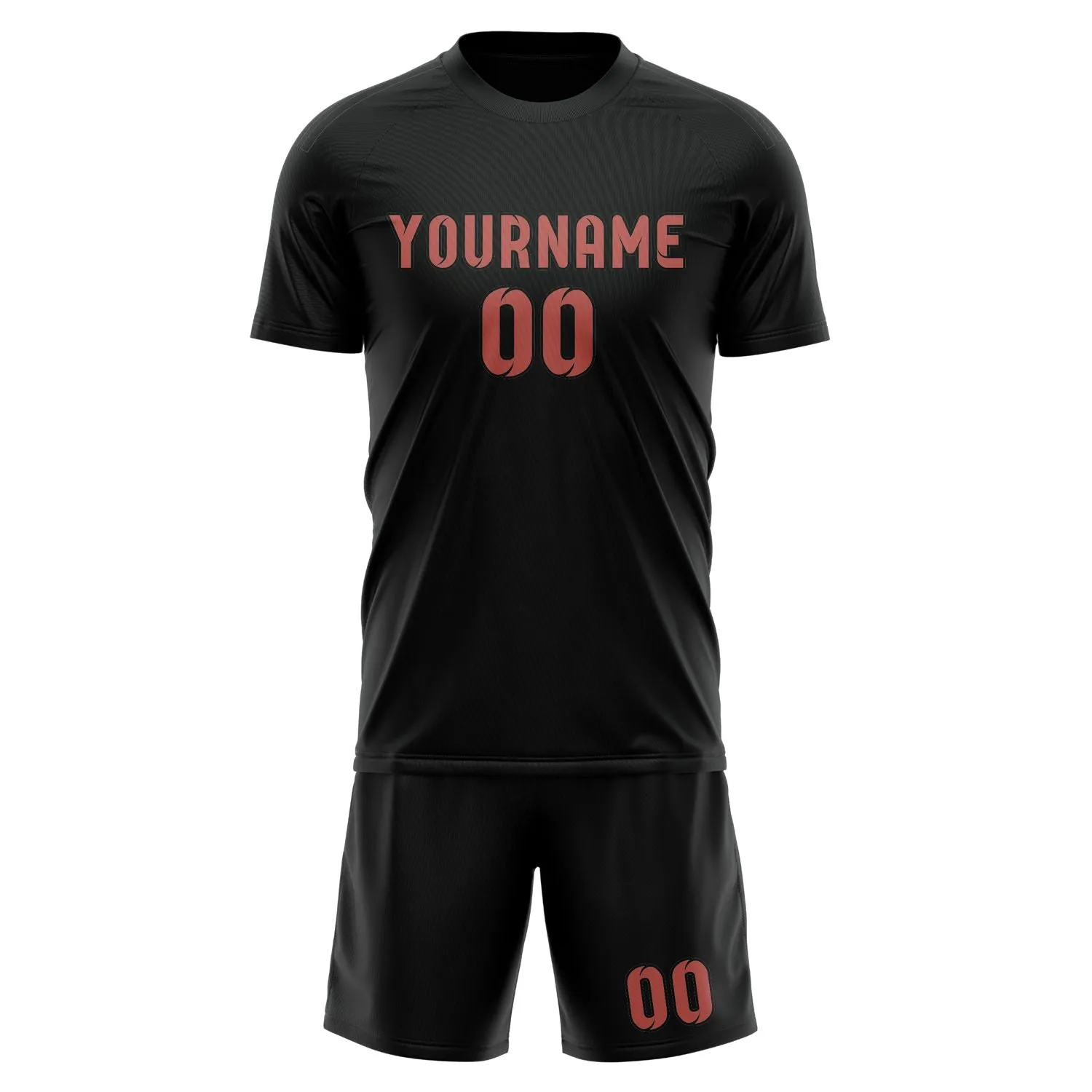 Custom Black Copper Rose Soccer Set sold by Tailorly product image thumbnail 2