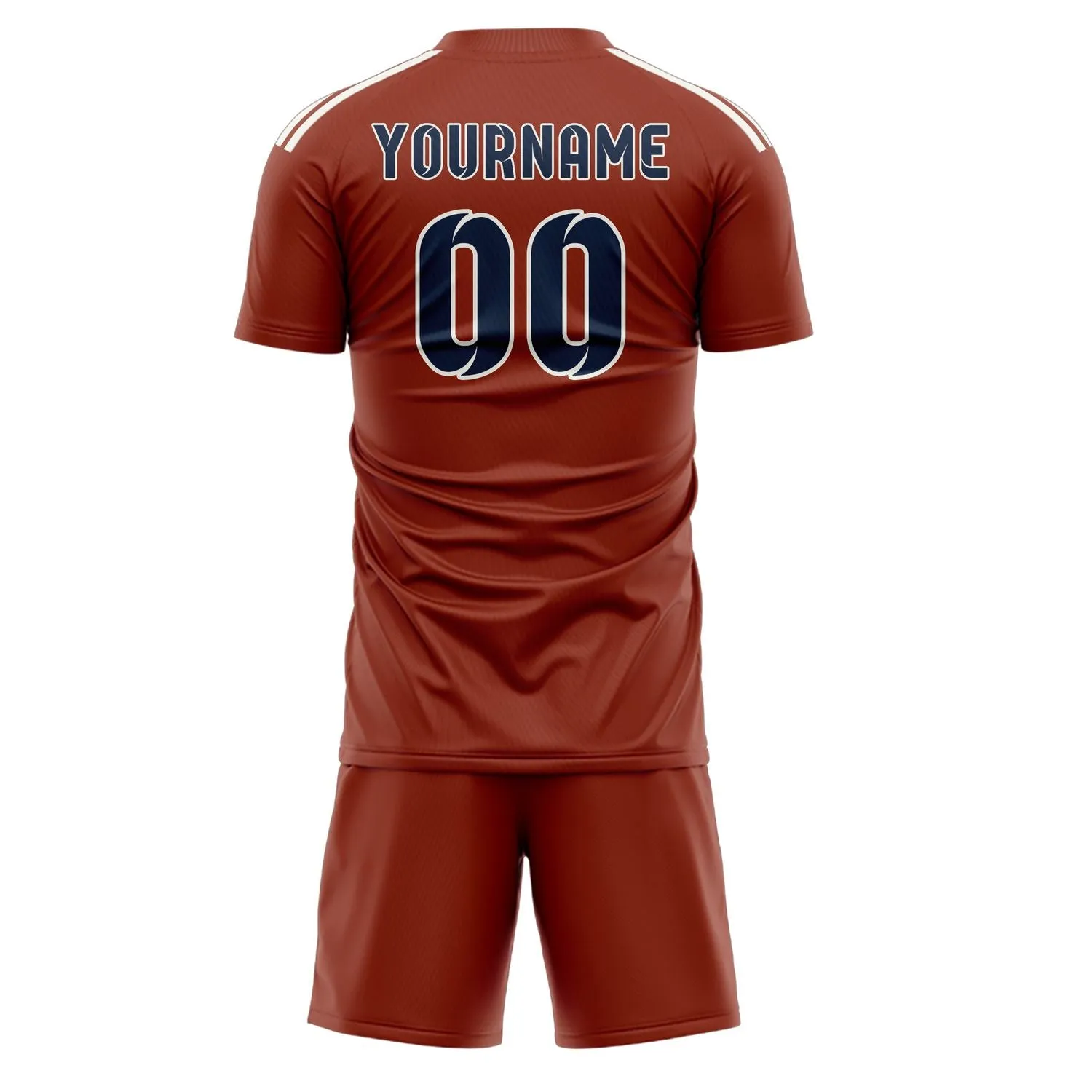 Custom Coral Red Blue Soccer Set sold by Tailorly product image thumbnail 3