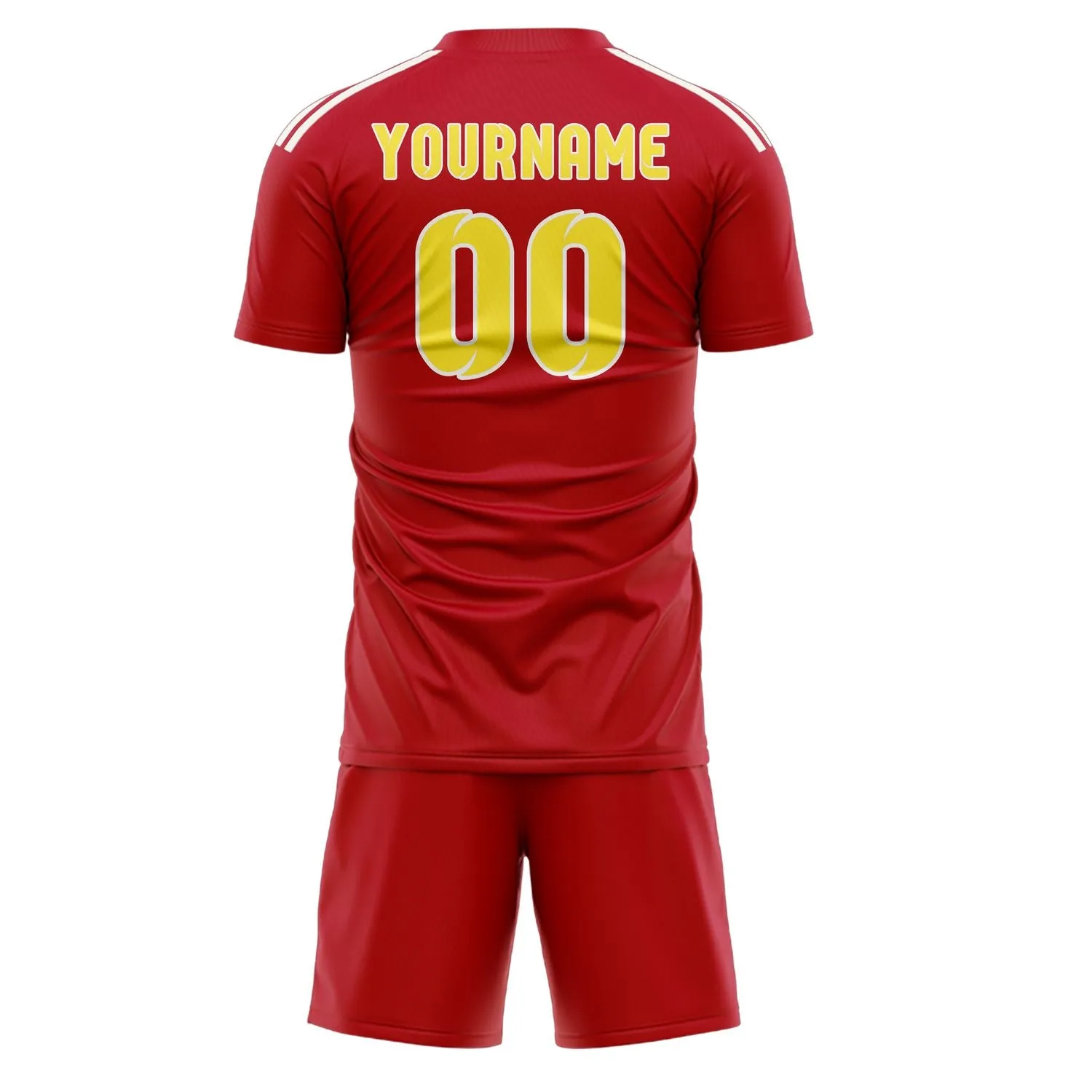 Custom Red Light Yellow Soccer Set sold by Tailorly product image thumbnail 3
