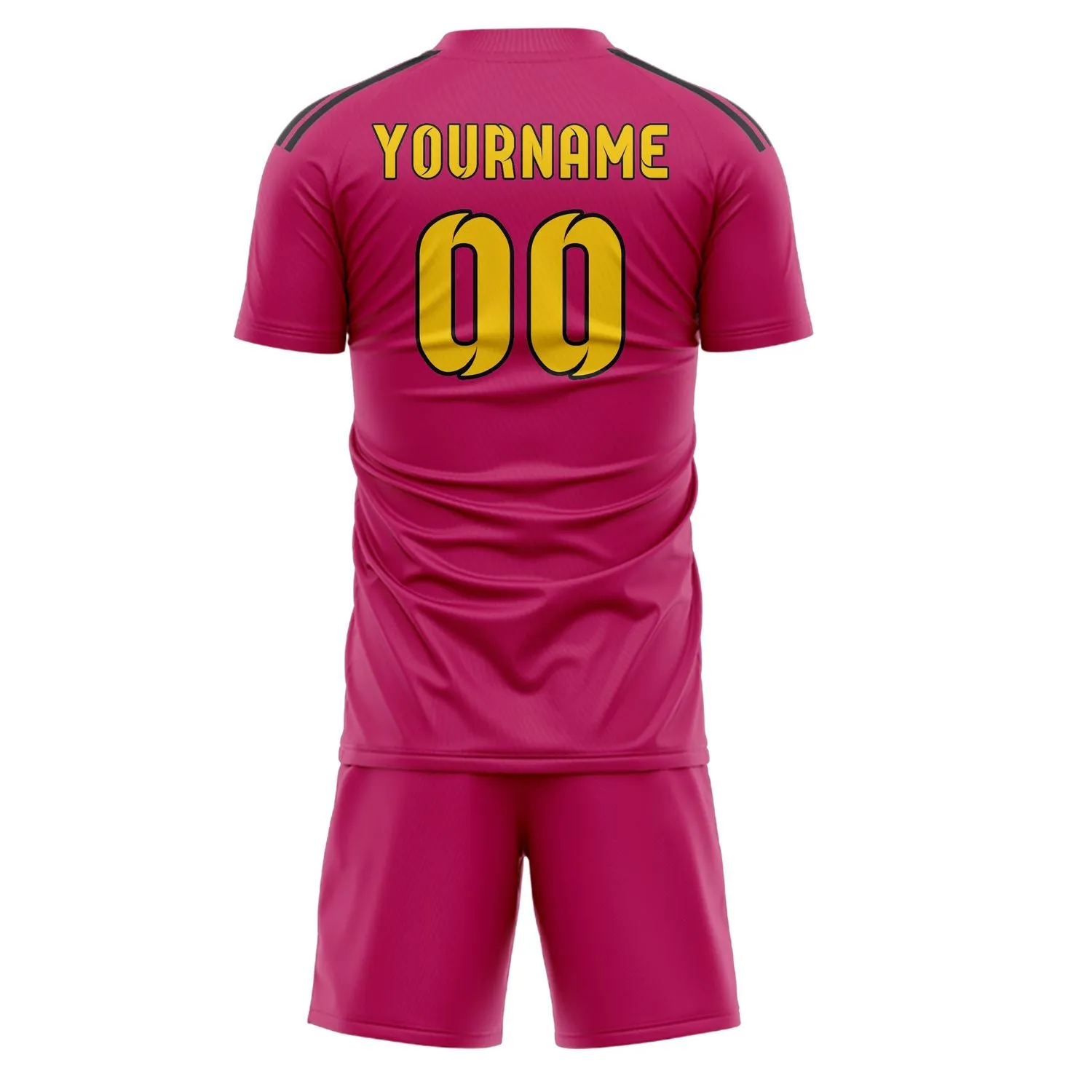 Custom Pink Gold Soccer Set sold by Tailorly product image thumbnail 3