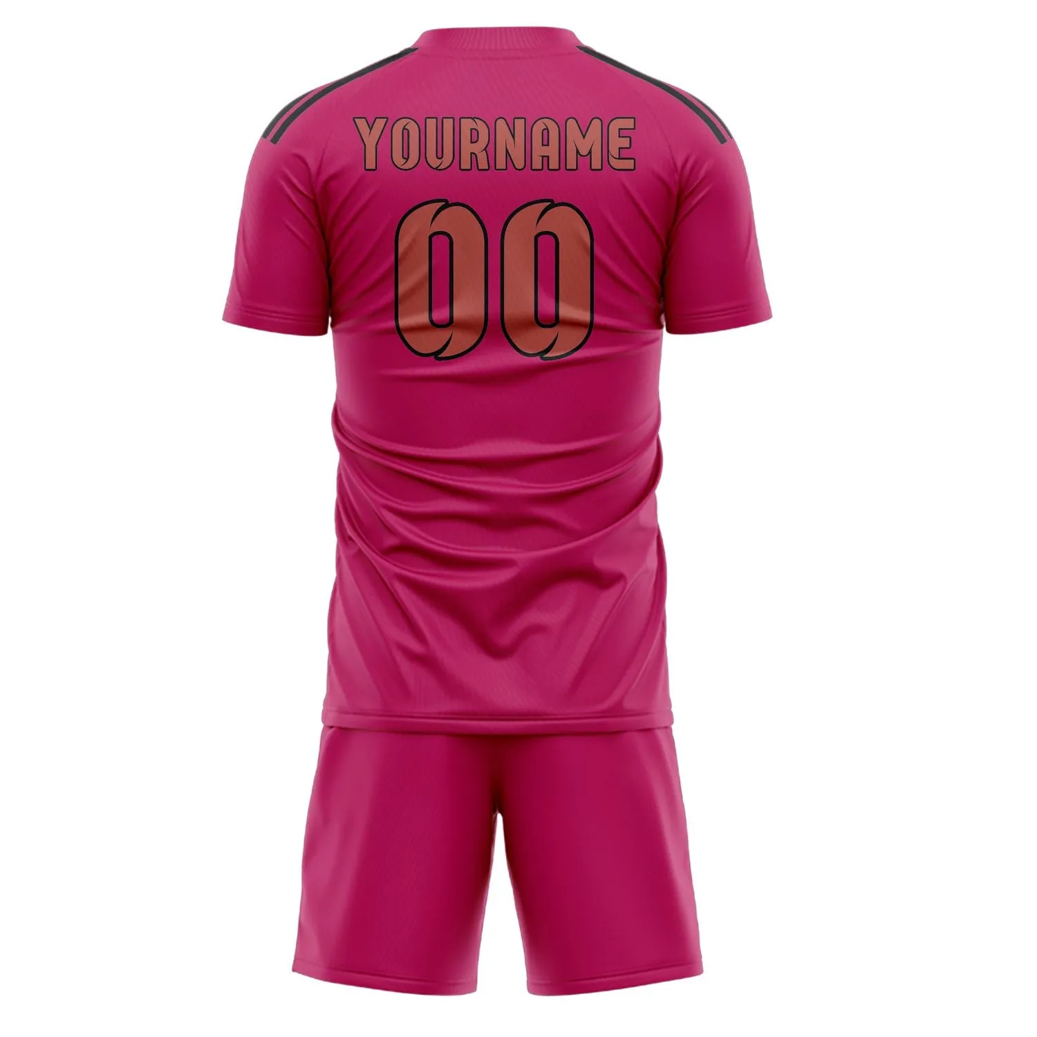Custom Pink Copper Rose Soccer Set sold by Tailorly product image thumbnail 3