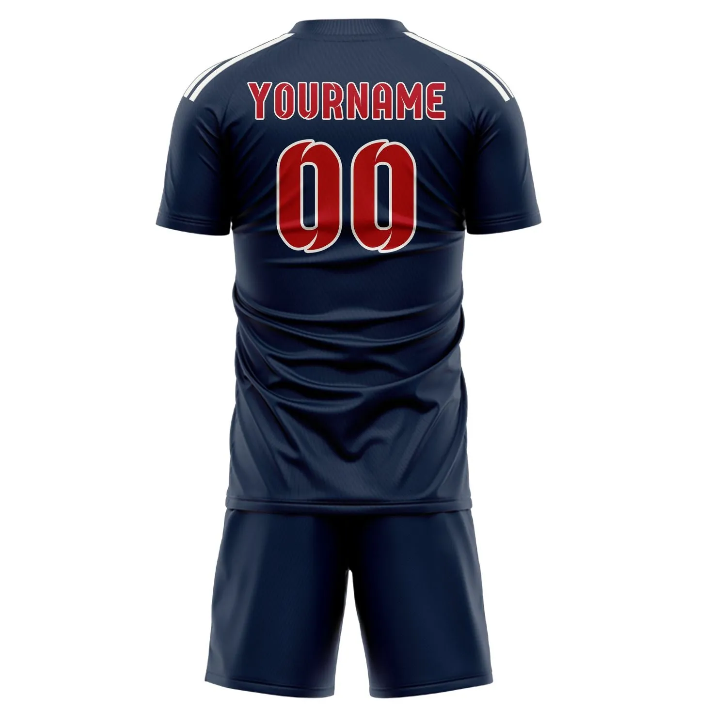 Custom Blue Red Soccer Set sold by Tailorly product image thumbnail 3