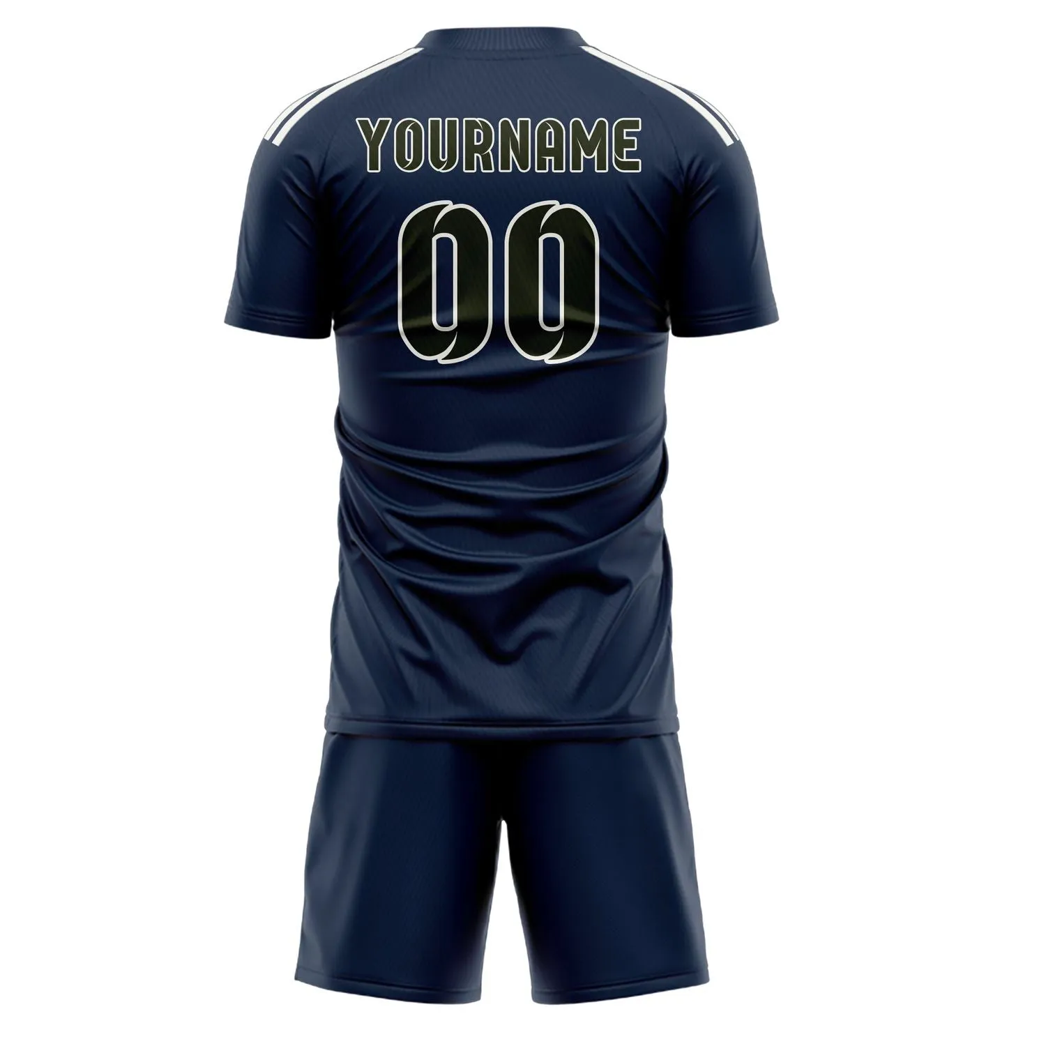 Custom Blue Olive Soccer Set sold by Tailorly product image thumbnail 3
