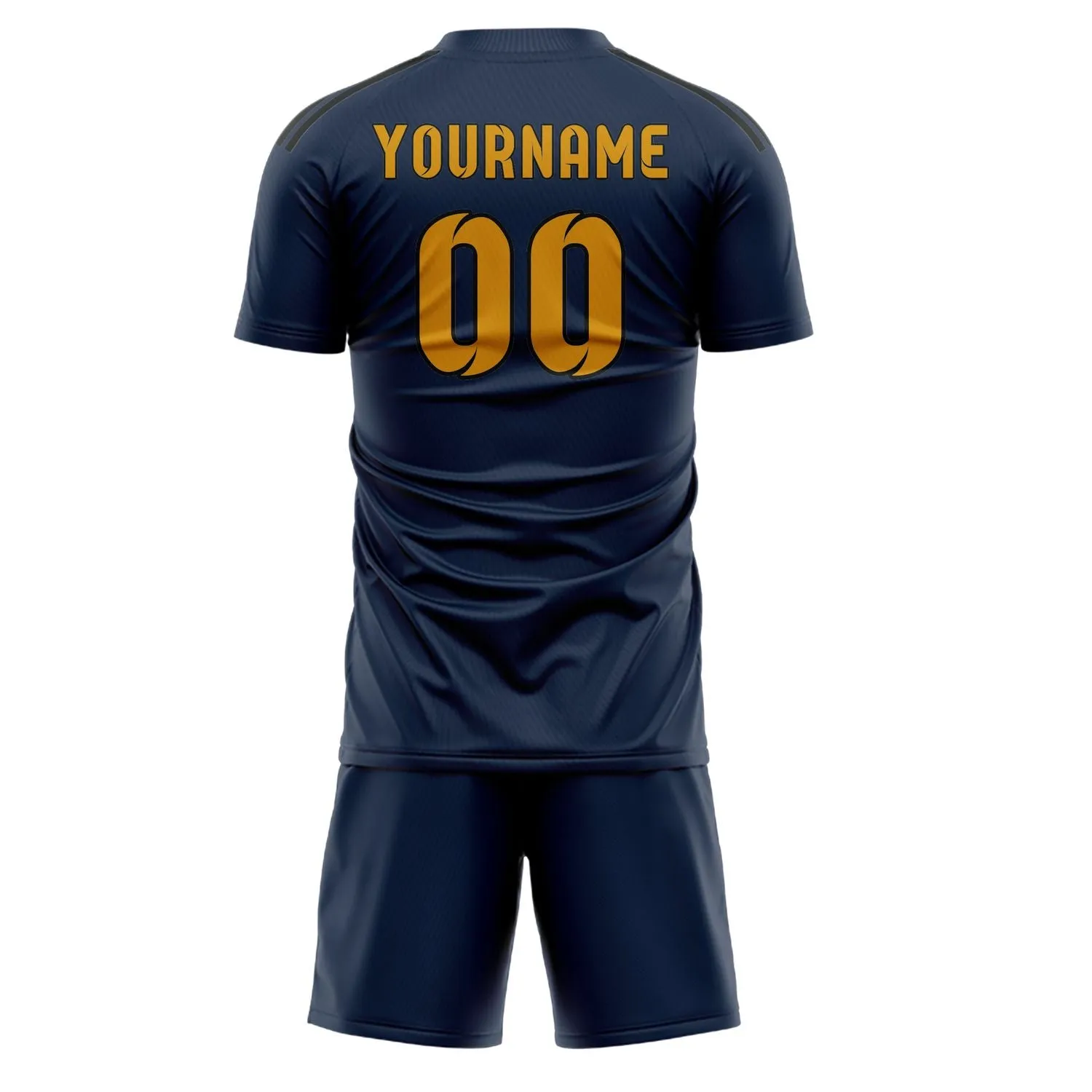 Custom Blue Yellow Soccer Set sold by Tailorly product image thumbnail 3