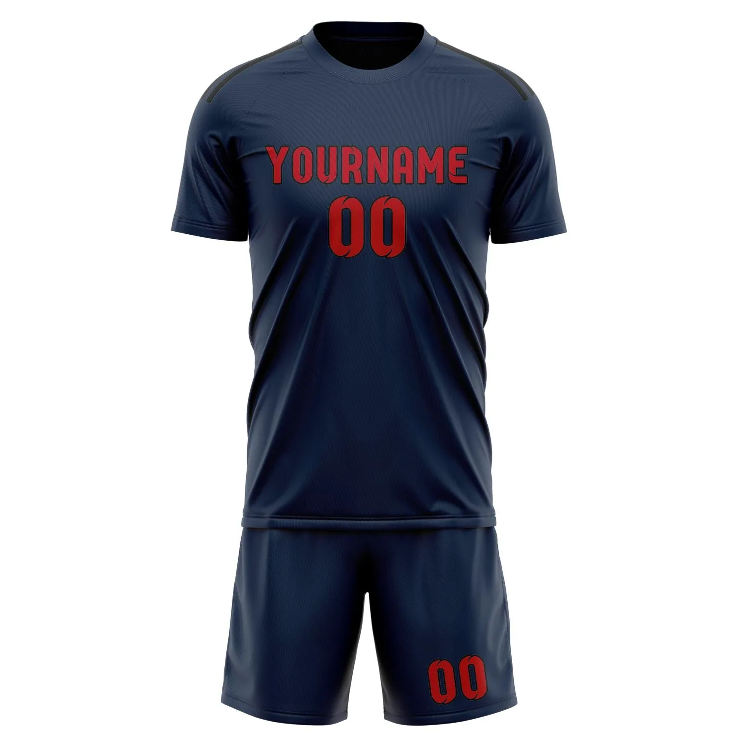 Custom Blue Red Soccer Set sold by Tailorly product image thumbnail 2