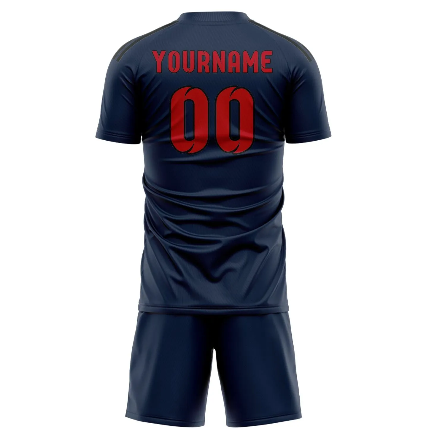 Custom Blue Red Soccer Set sold by Tailorly product image thumbnail 3