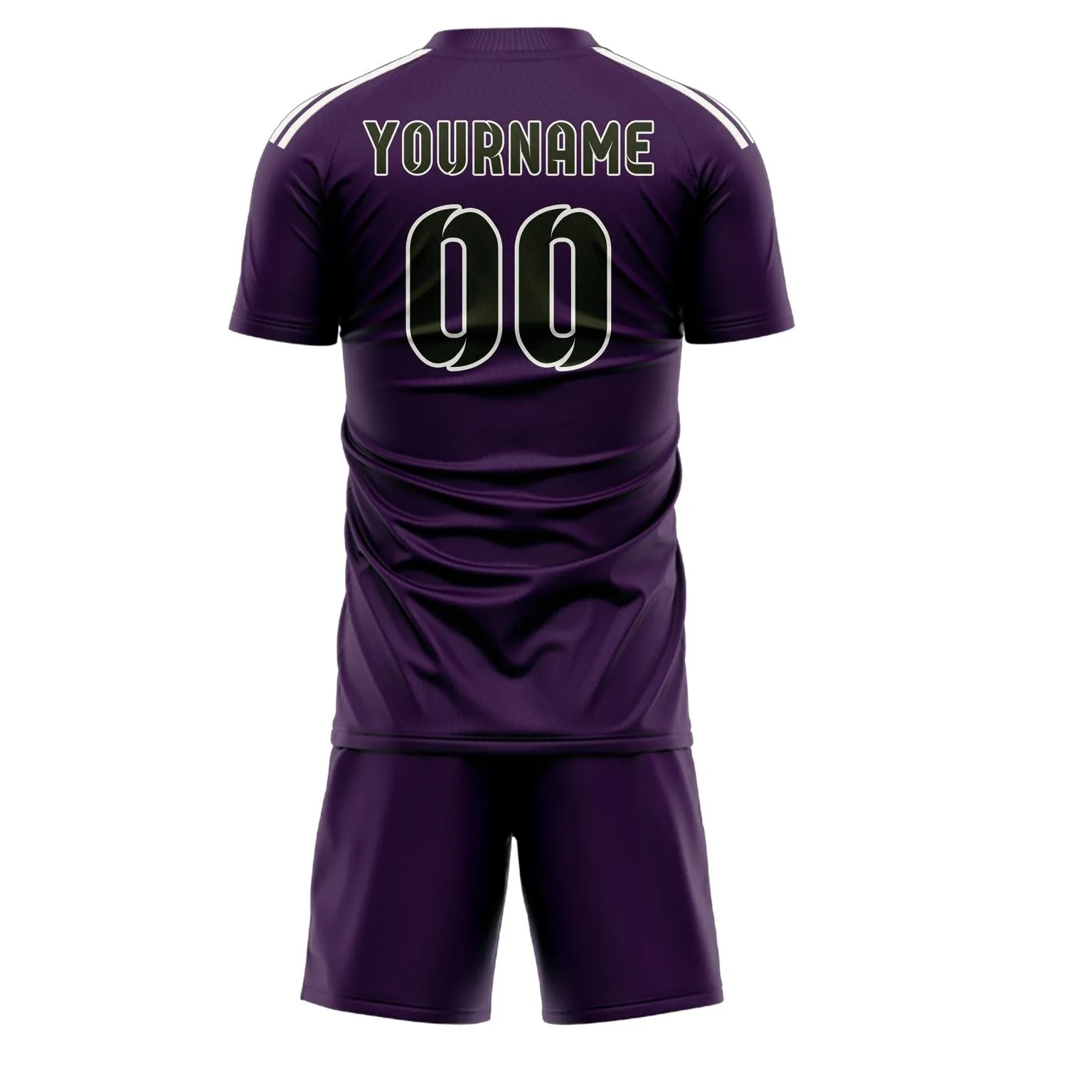 Custom Purple Olive Soccer Set sold by Tailorly product image thumbnail 3