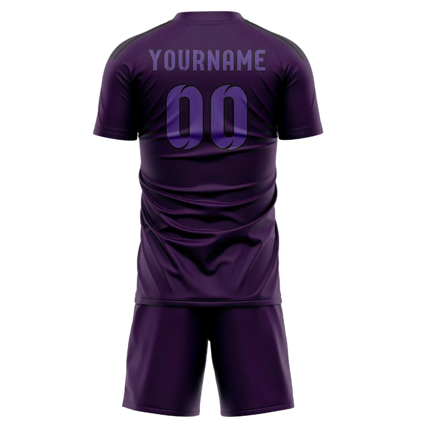 Custom Purple Light Purple Soccer Set sold by Tailorly product image thumbnail 3