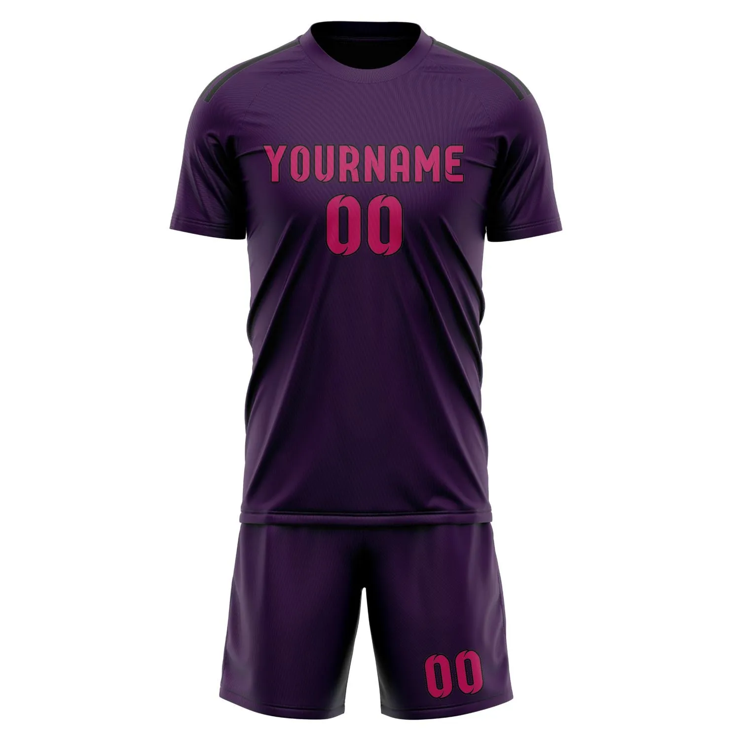 Custom Purple Pink Soccer Set sold by Tailorly product image thumbnail 2