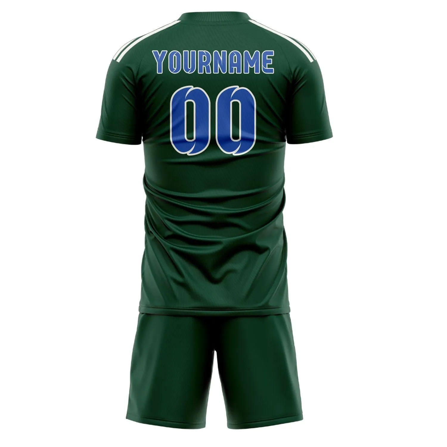 Custom Green Sky Blue Soccer Set sold by Tailorly product image thumbnail 3