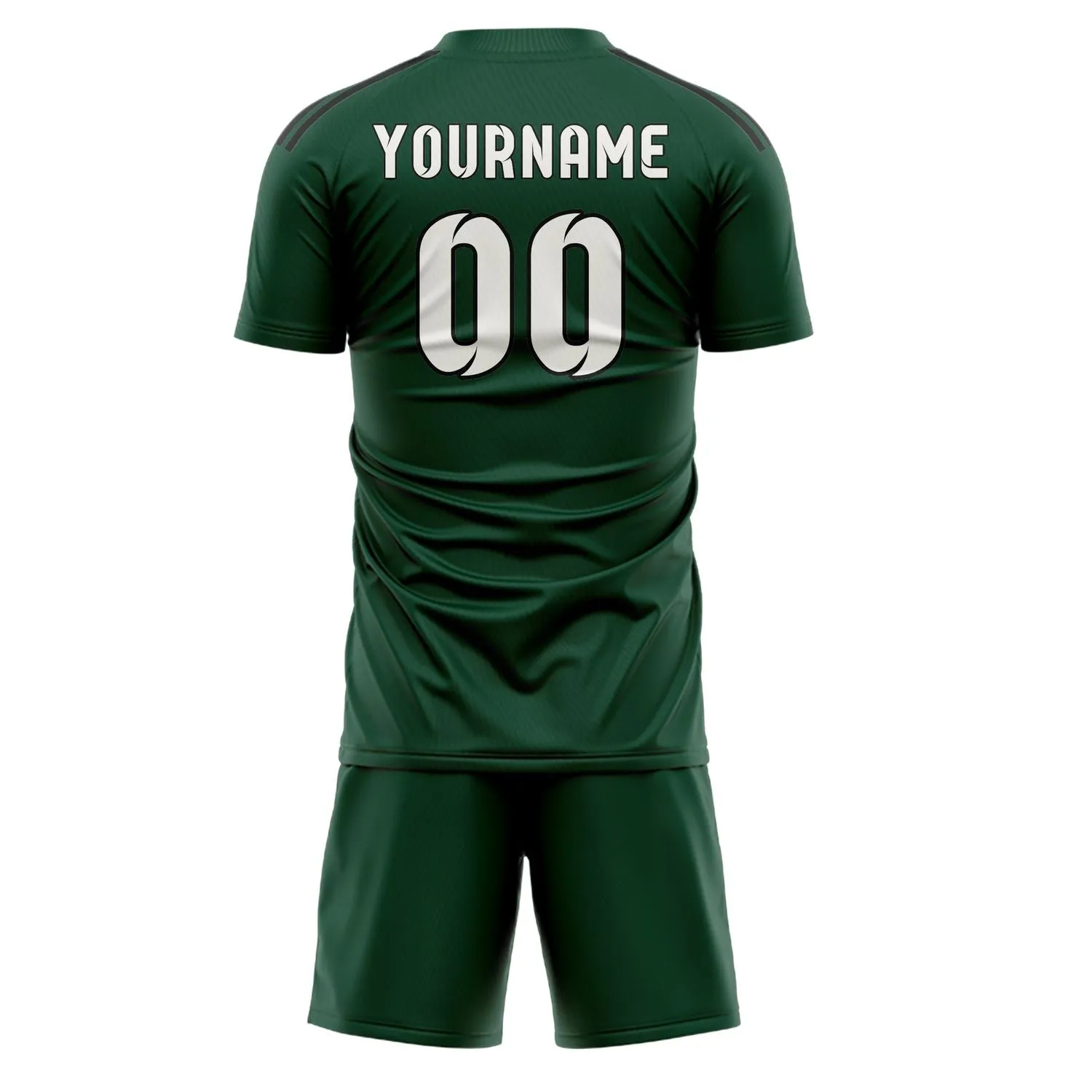 Custom Green White Soccer Set sold by Tailorly product image thumbnail 3