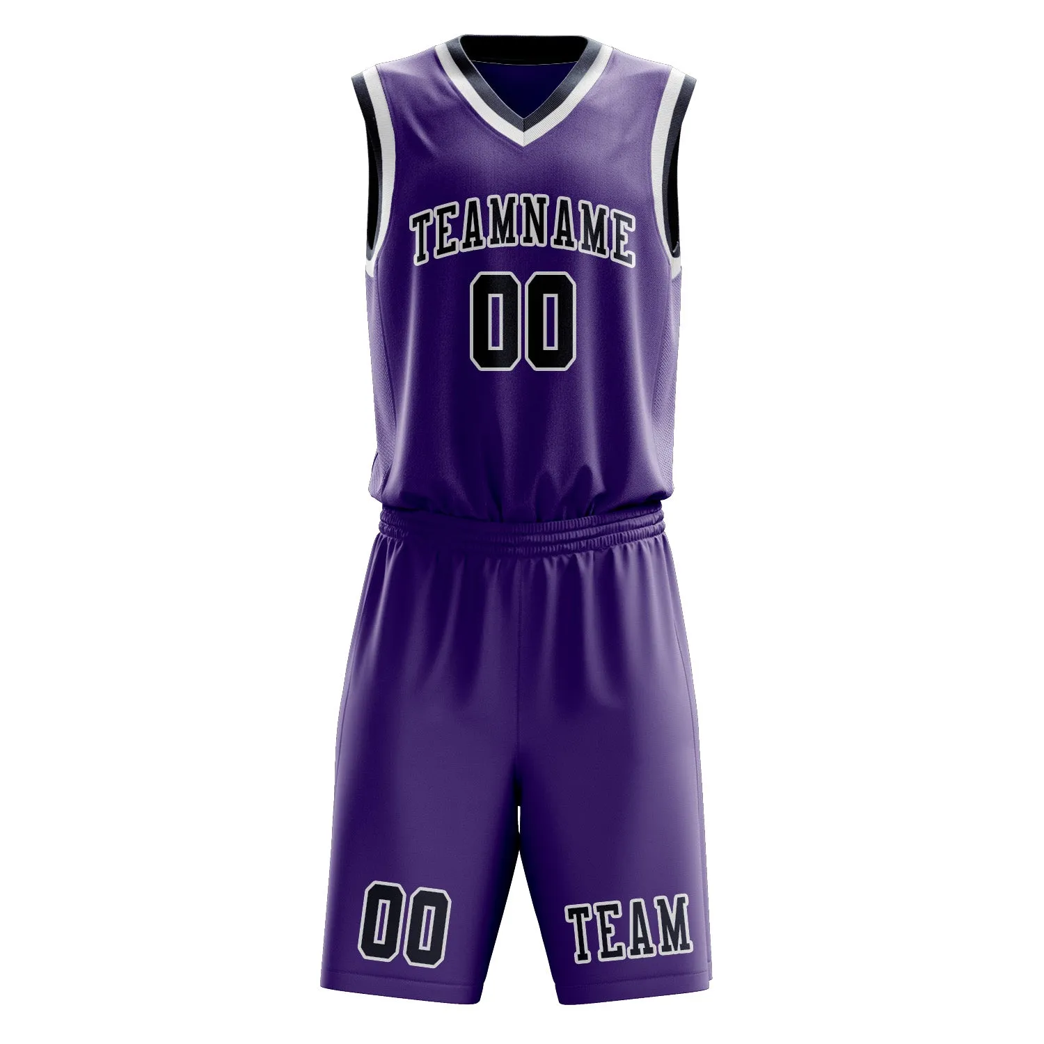 Custom Light Purple Blue Basketball Set sold by Tailorly product image thumbnail 2