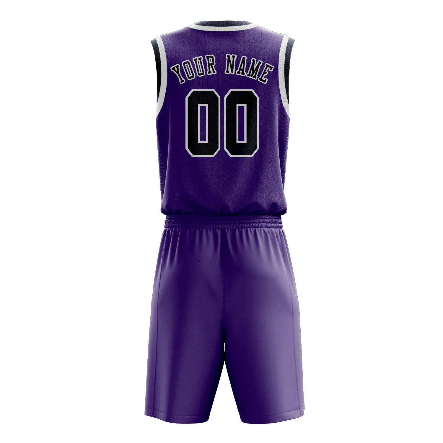 Custom Light Purple Blue Basketball Set sold by Tailorly product image thumbnail 3