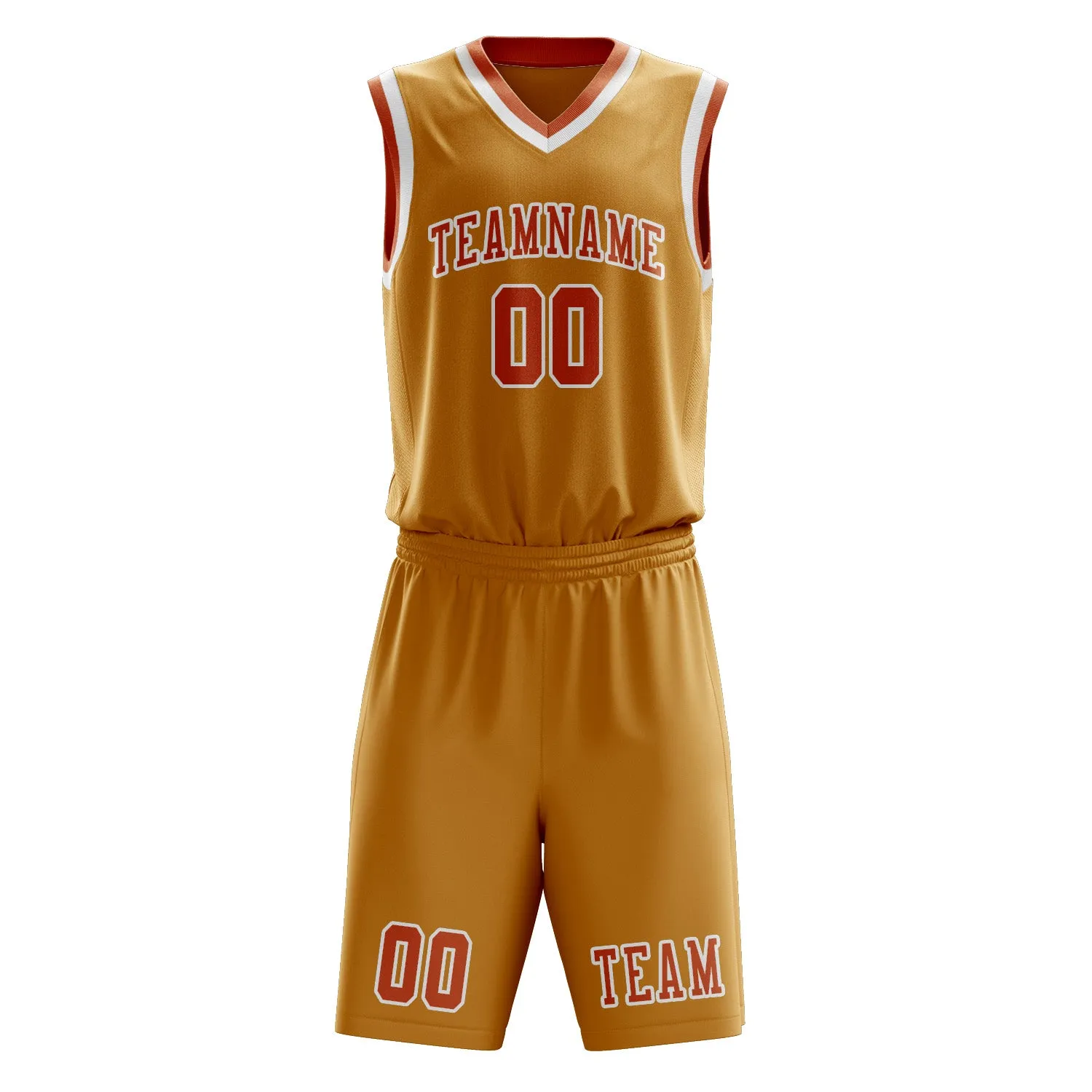 Custom Yellow Orange Basketball Set sold by Tailorly product image thumbnail 2