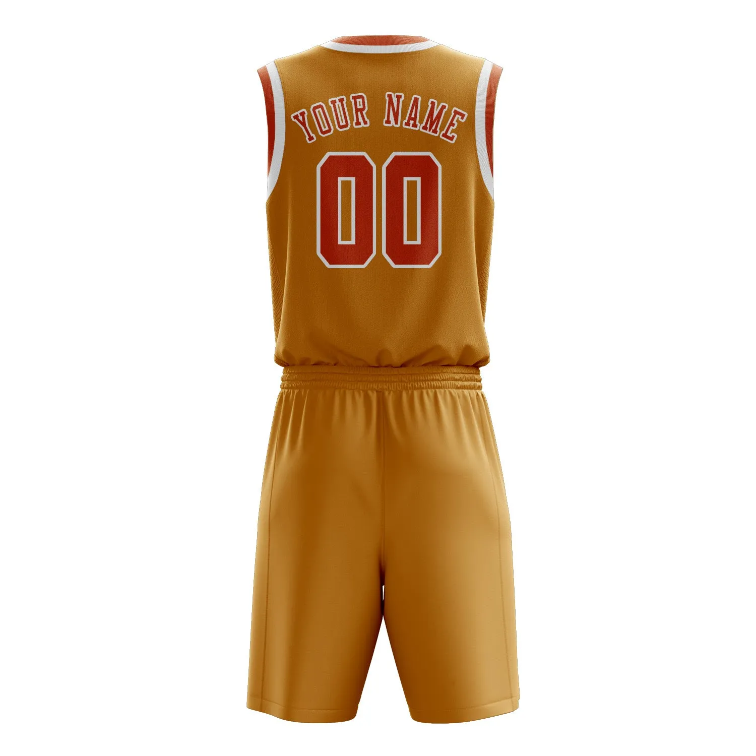 Custom Yellow Orange Basketball Set sold by Tailorly product image thumbnail 3