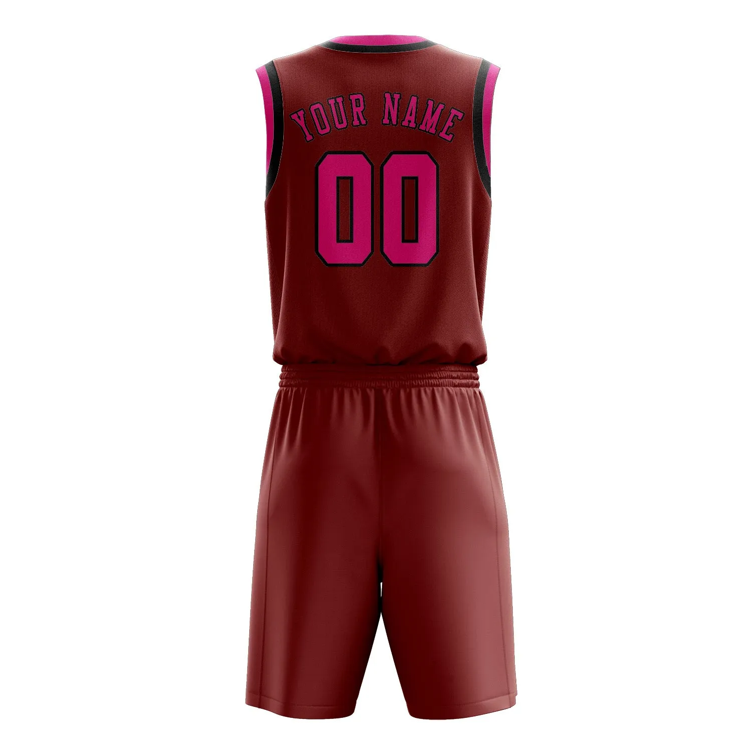 Custom Coral Red Pink Basketball Set sold by Tailorly product image thumbnail 3