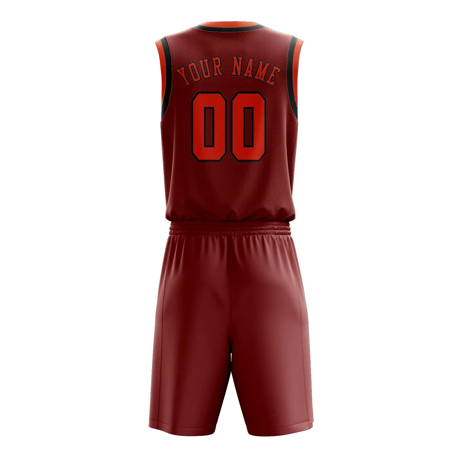 Custom Coral Red Orange Red Basketball Set sold by Tailorly product image thumbnail 3