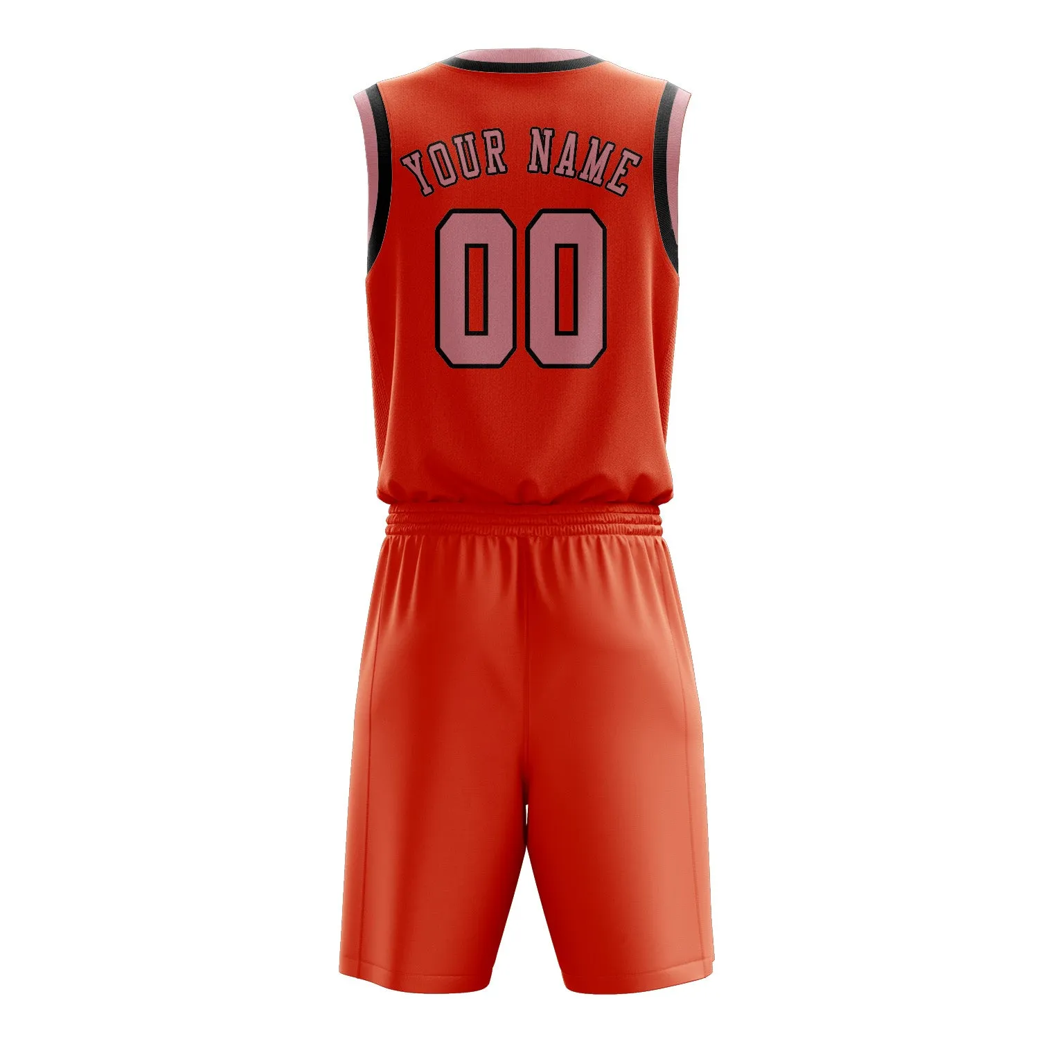 Custom Orange Red Light Pink Basketball Set sold by Tailorly product image thumbnail 3