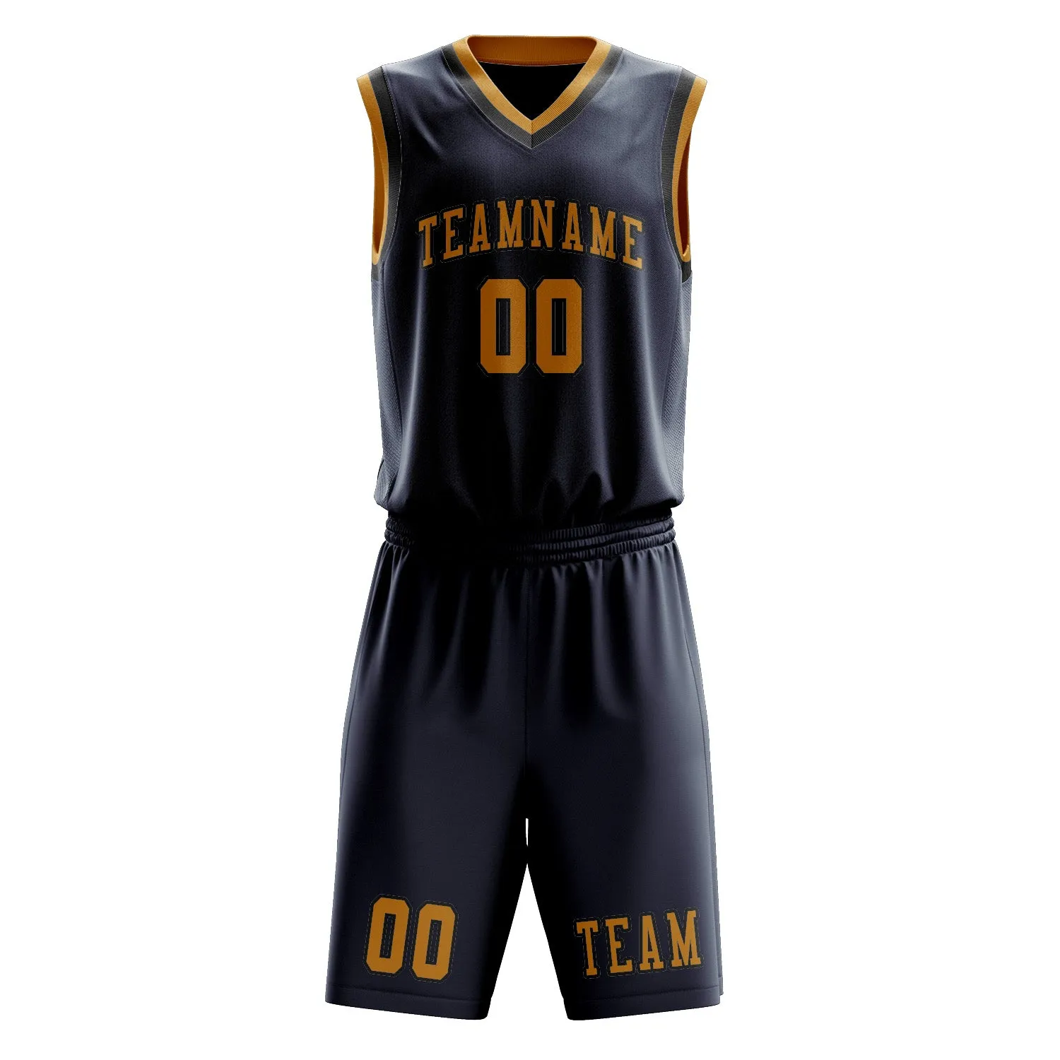 Custom Blue Yellow Basketball Set sold by Tailorly product image thumbnail 2