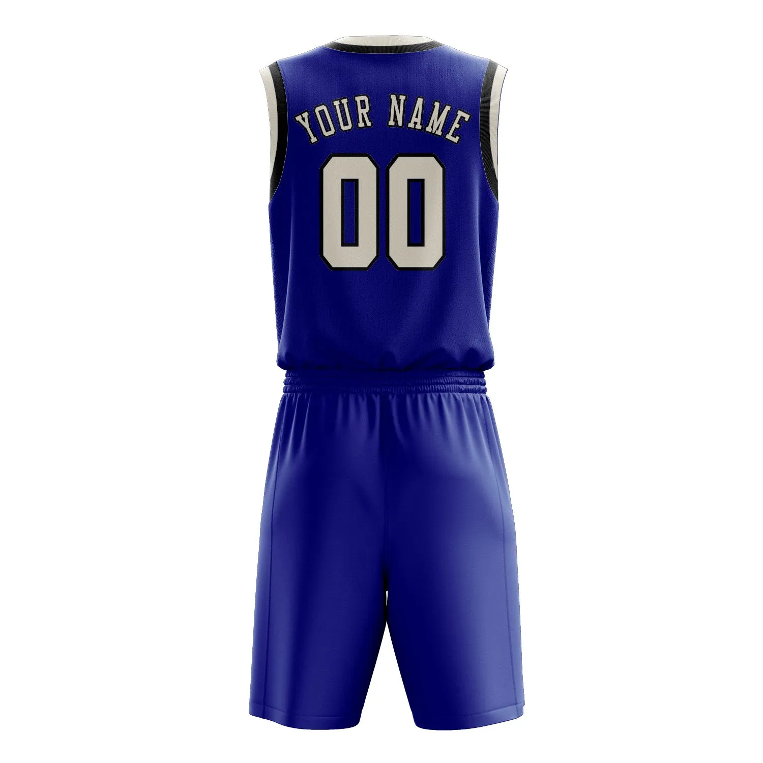 Custom Sky Blue Cream Basketball Set sold by Tailorly product image thumbnail 3