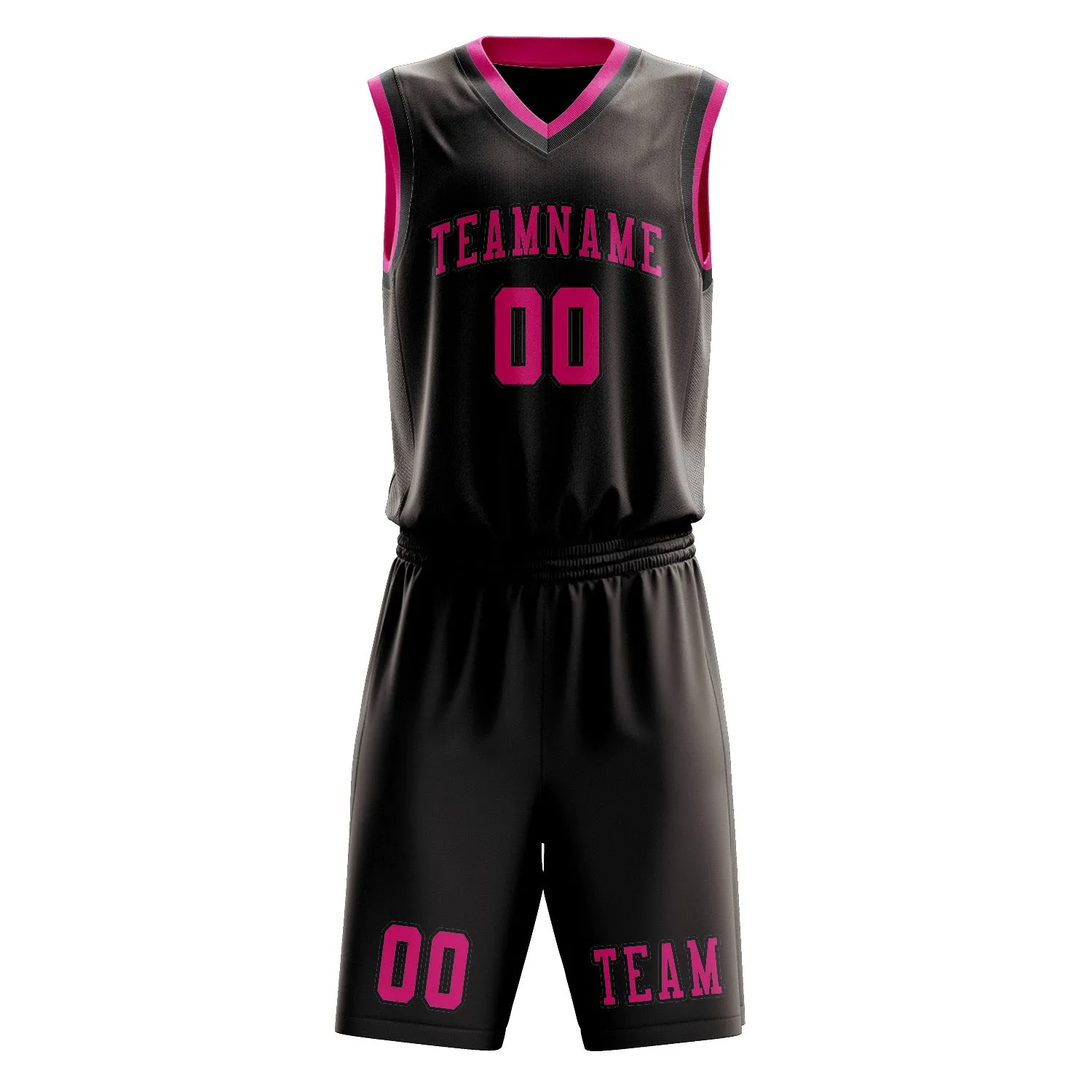 Custom Brown Pink Basketball Set sold by Tailorly product image thumbnail 2