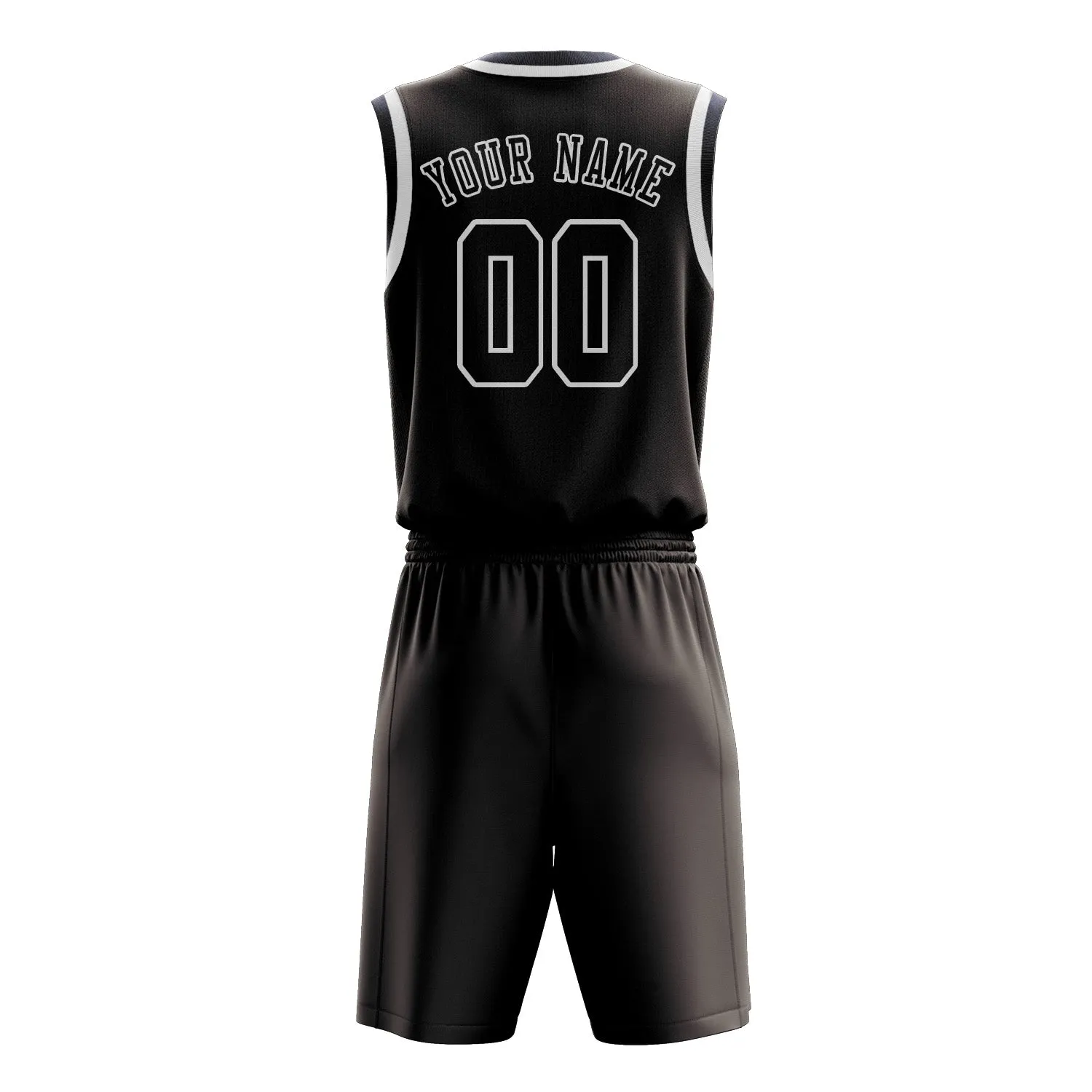 Custom Brown Navy Basketball Set sold by Tailorly product image thumbnail 3