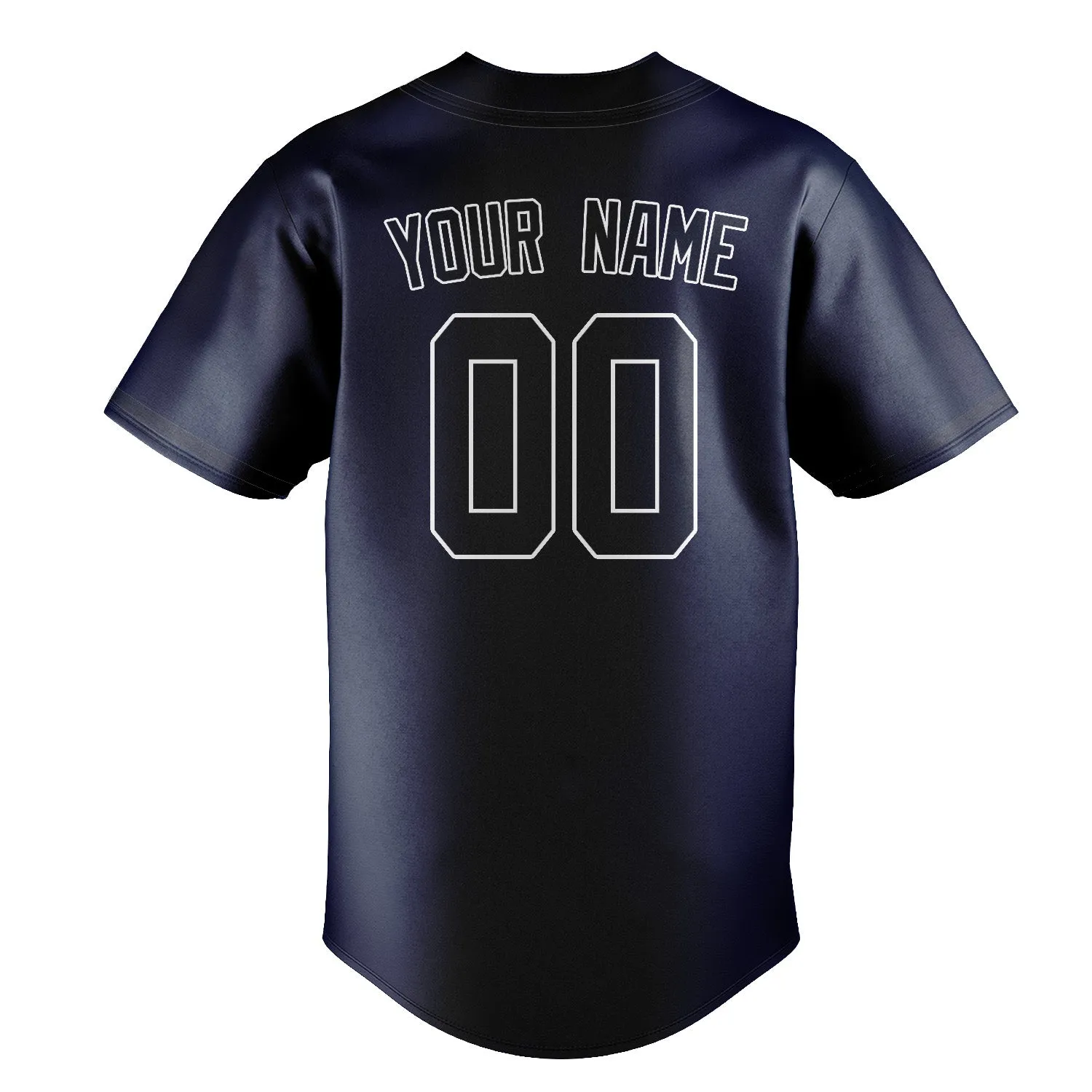 Custom Blue Navy Baseball Jersey sold by Tailorly product image thumbnail 3