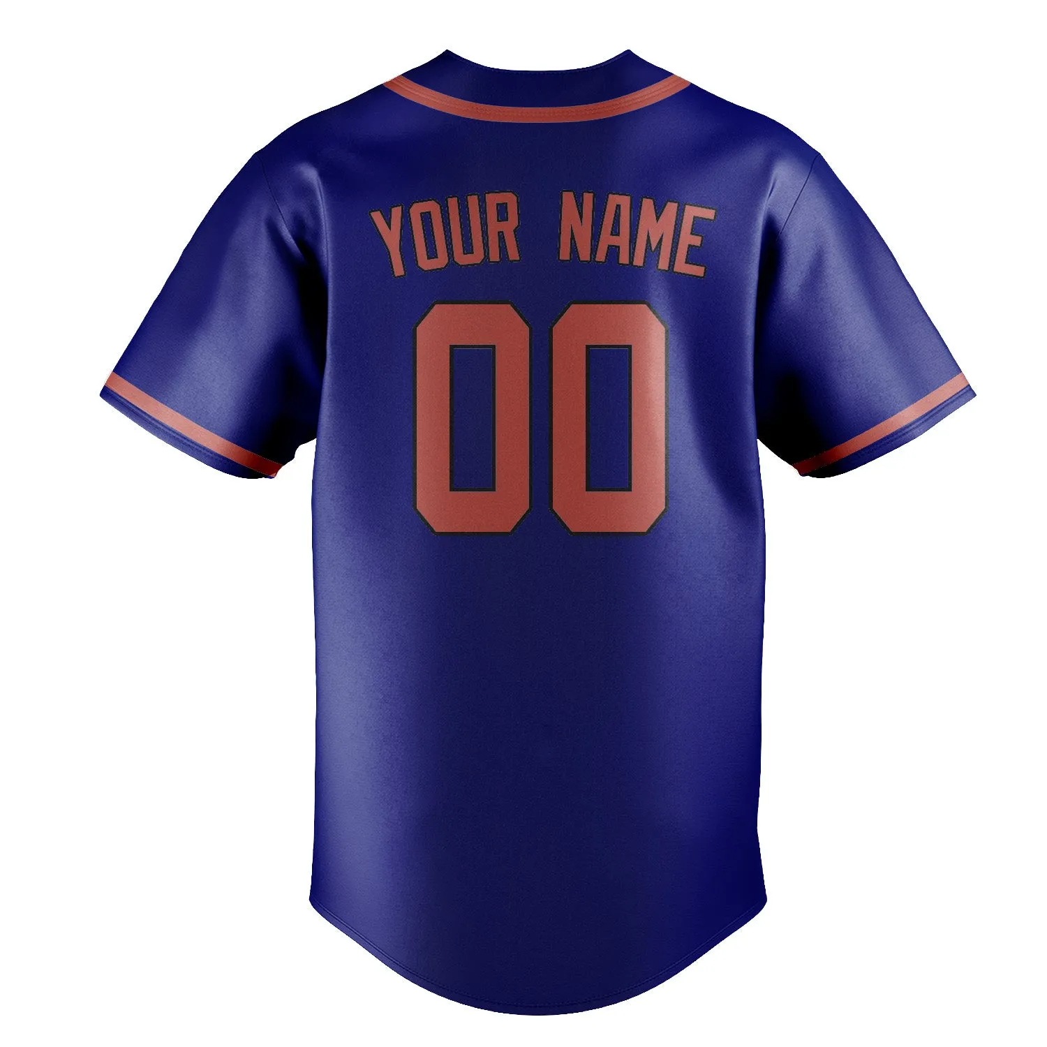 Custom Sky Blue Copper Rose Baseball Jersey sold by Tailorly product image thumbnail 3