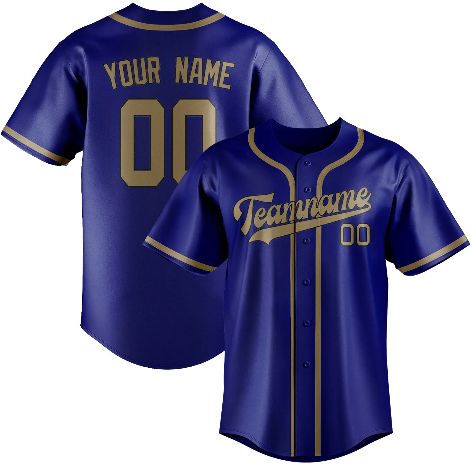 Custom Sky Blue Light Khaki Baseball Jersey sold by Tailorly