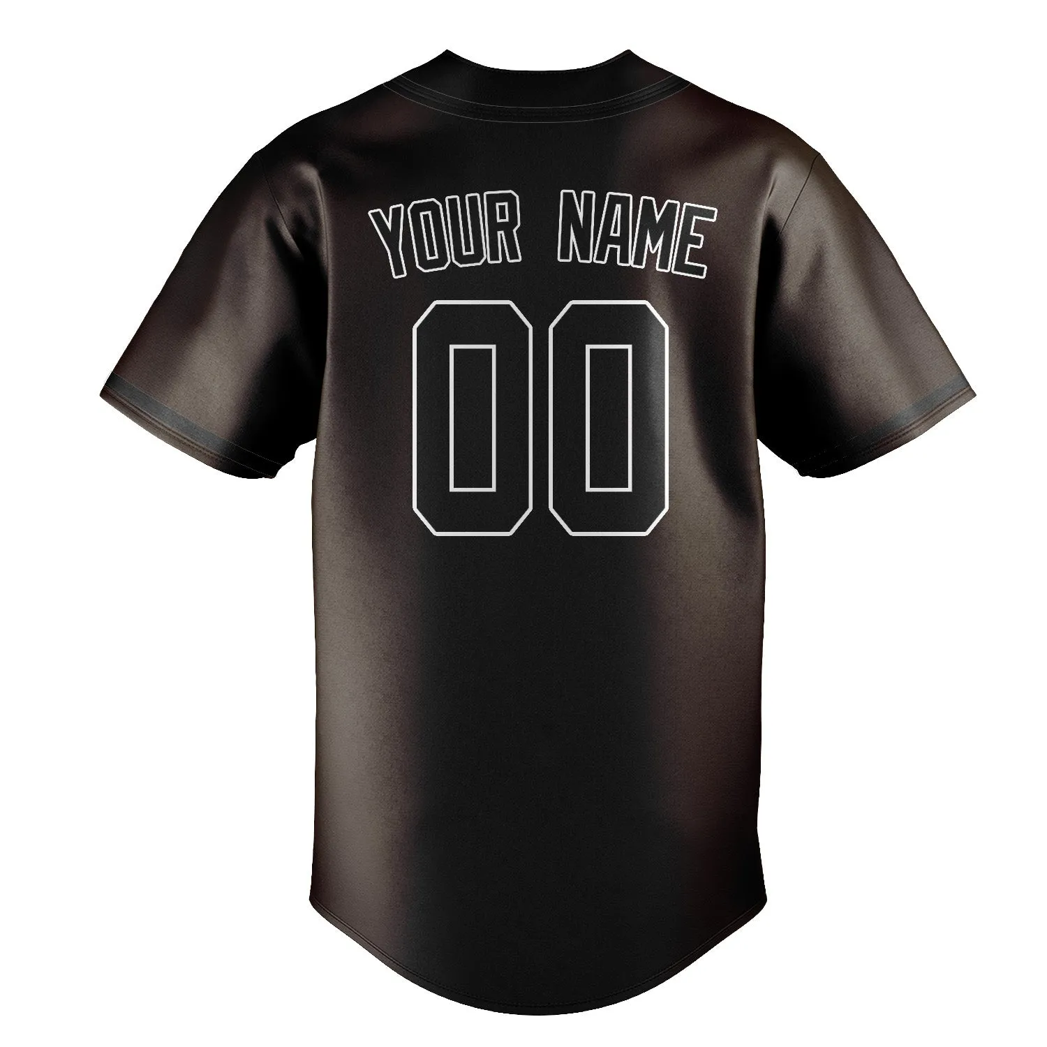 Custom Brown Black Baseball Jersey sold by Tailorly product image thumbnail 3