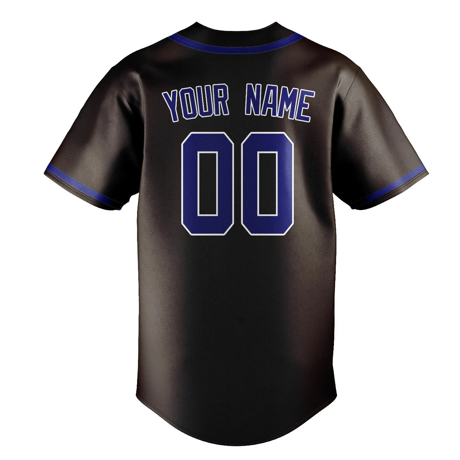 Custom Brown Sky Blue Baseball Jersey sold by Tailorly product image thumbnail 3