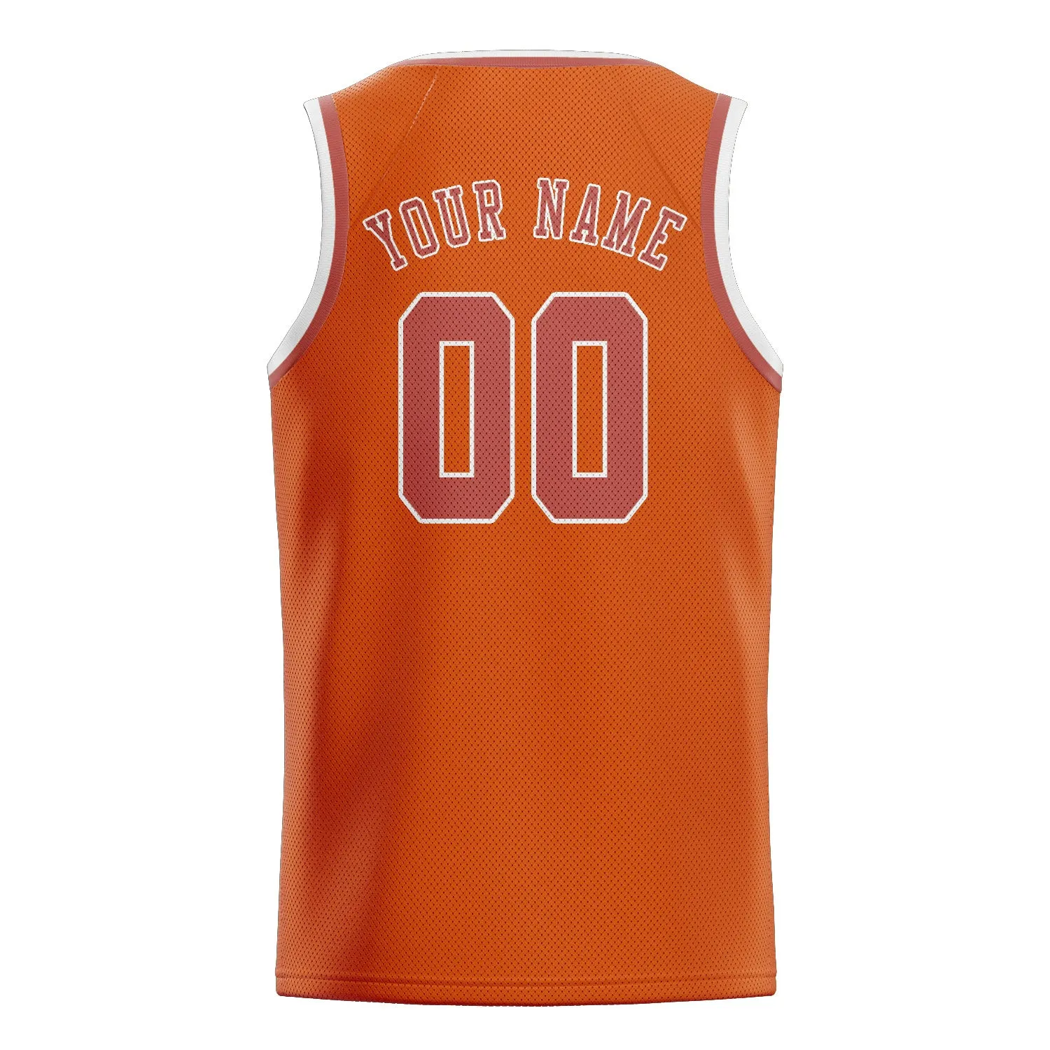 Custom Orange Copper Rose Basketball Jersey sold by Tailorly product image thumbnail 2