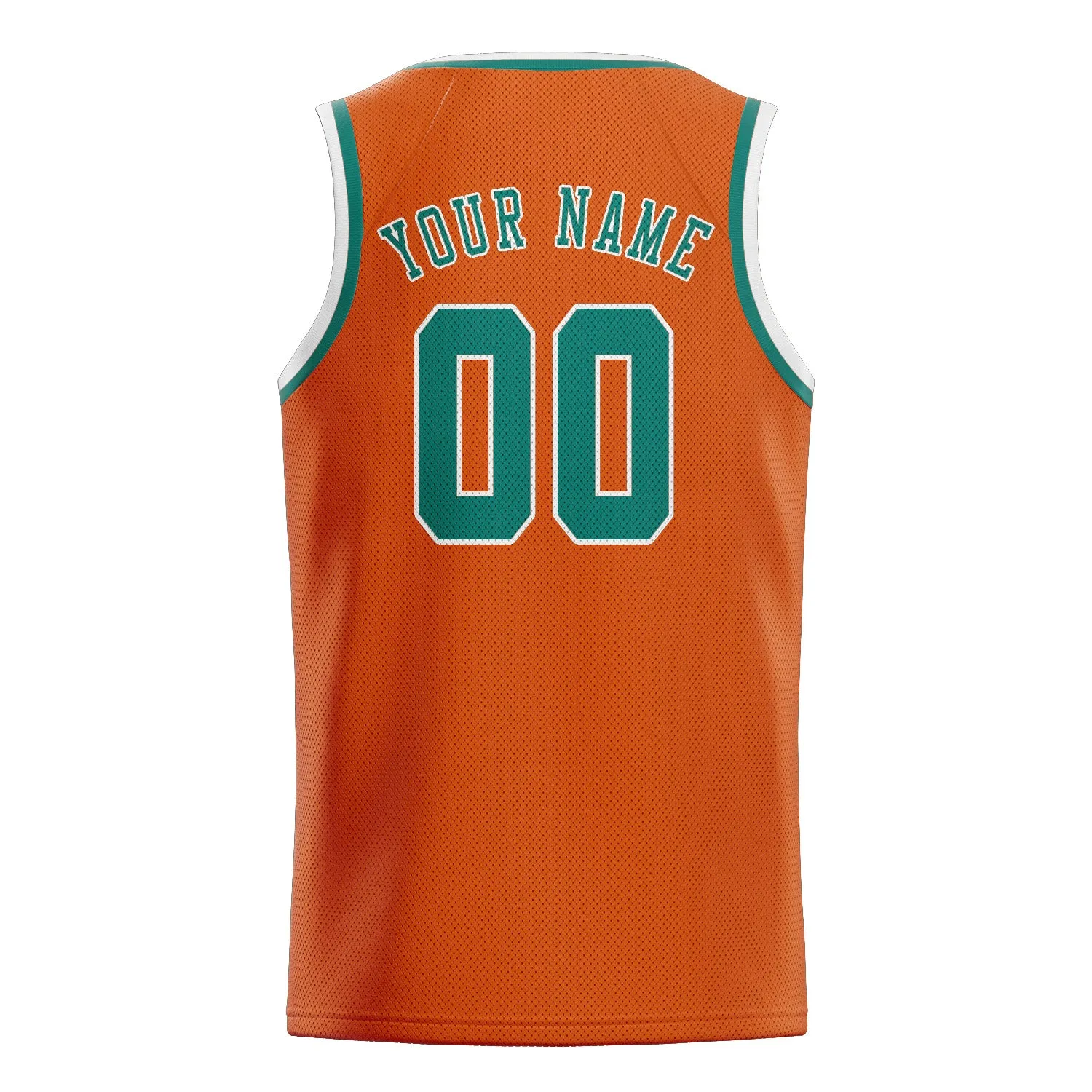 Custom Orange Blue Green Basketball Jersey sold by Tailorly product image thumbnail 2