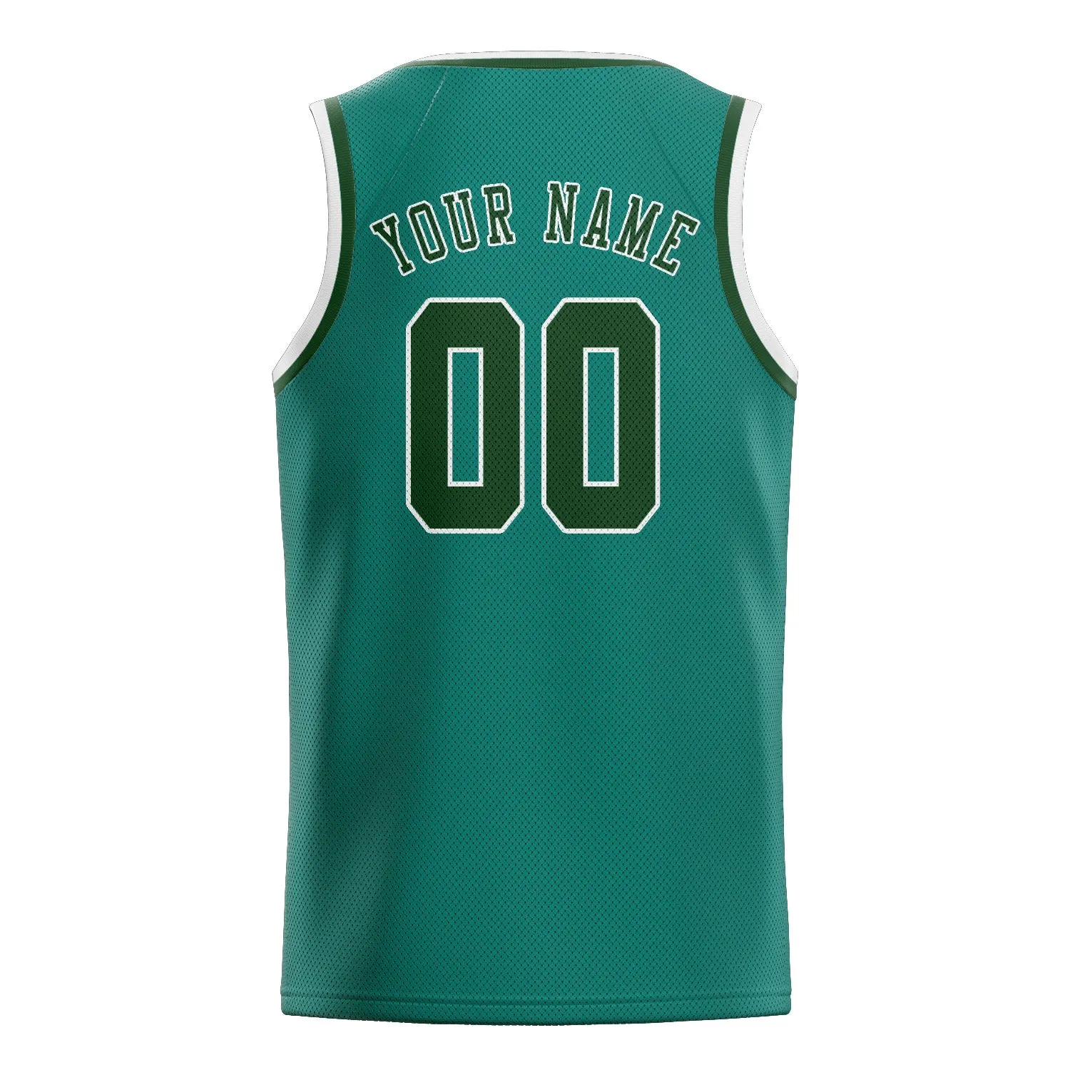 Custom Blue Green Dark Green Basketball Jersey sold by Tailorly product image thumbnail 2