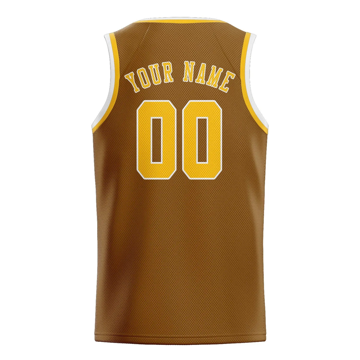 Custom Khaki Gold Basketball Jersey sold by Tailorly product image thumbnail 2