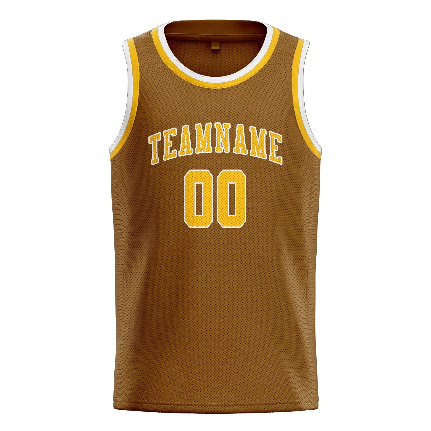 Custom Khaki Gold Basketball Jersey sold by Tailorly product image thumbnail 3