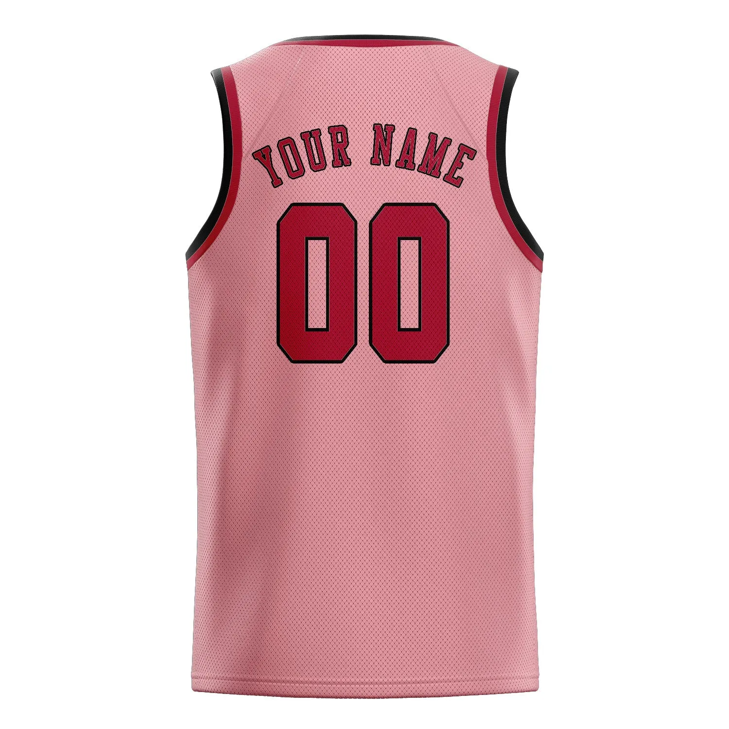 Custom Light Pink Red Basketball Jersey sold by Tailorly product image thumbnail 2